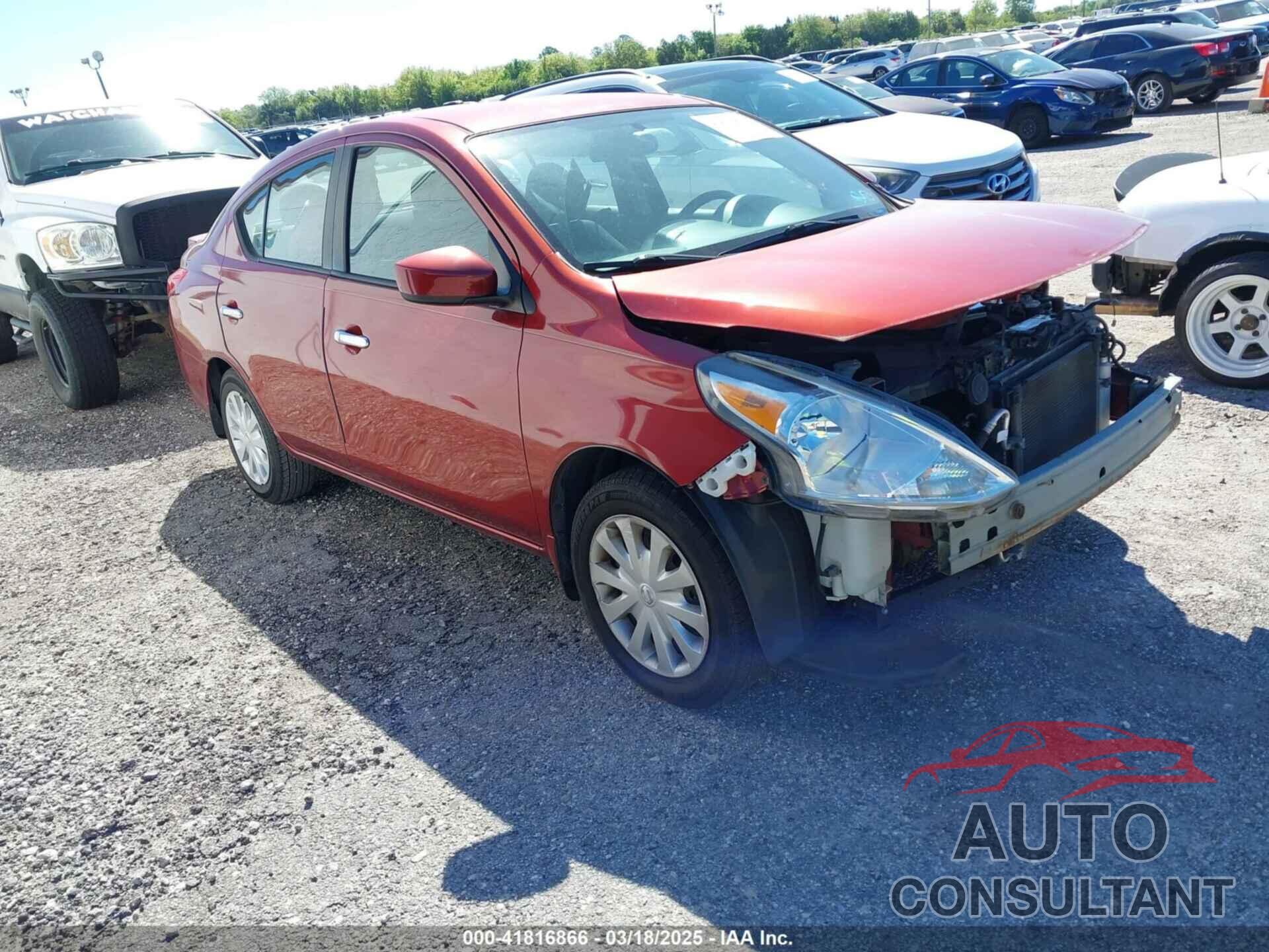 NISSAN VERSA 2016 - 3N1CN7AP5GL846109