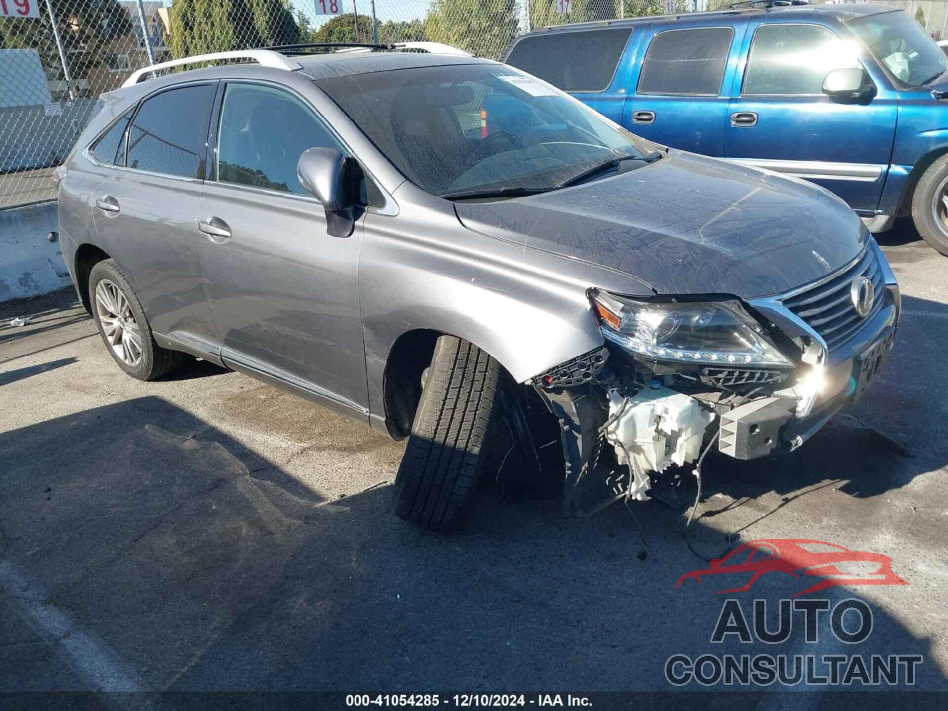 LEXUS RX 350 2013 - 2T2ZK1BA8DC123016