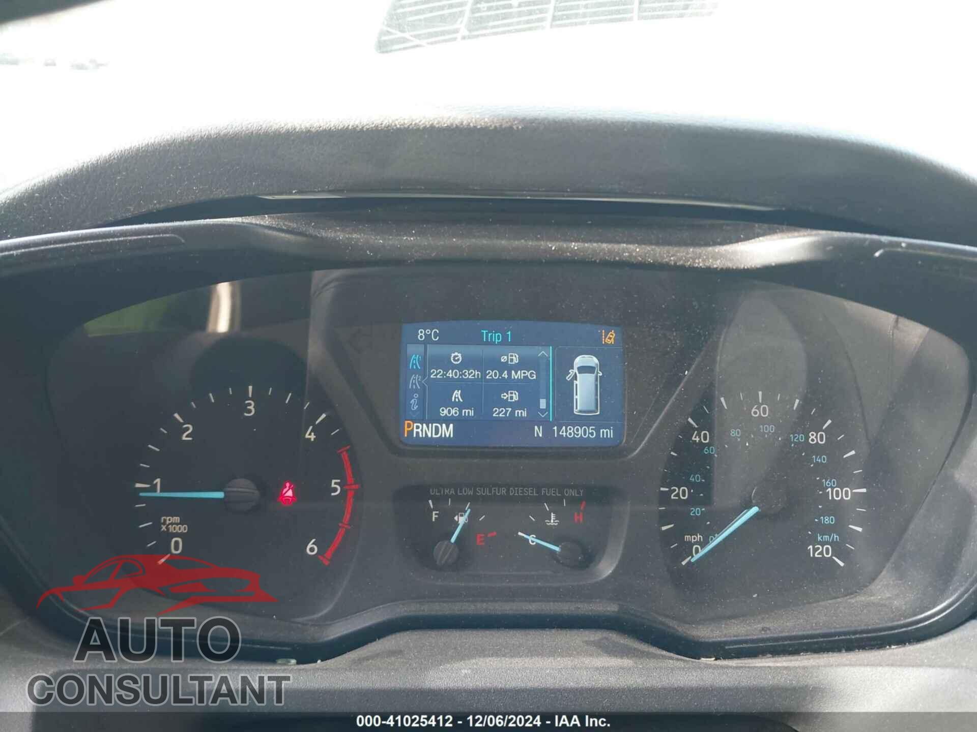 FORD TRANSIT-150 2015 - 1FTNE2CV0FKA73117