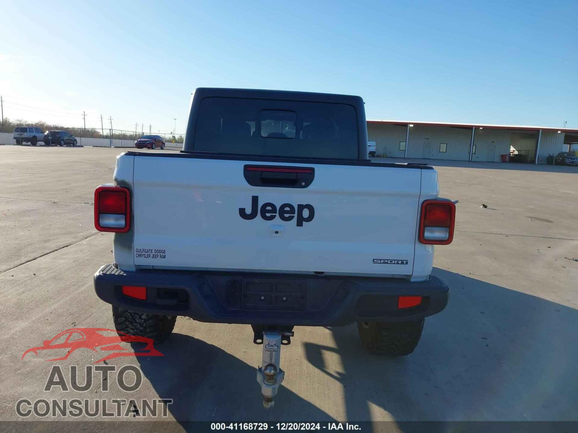 JEEP GLADIATOR 2020 - 1C6HJTAG6LL109425