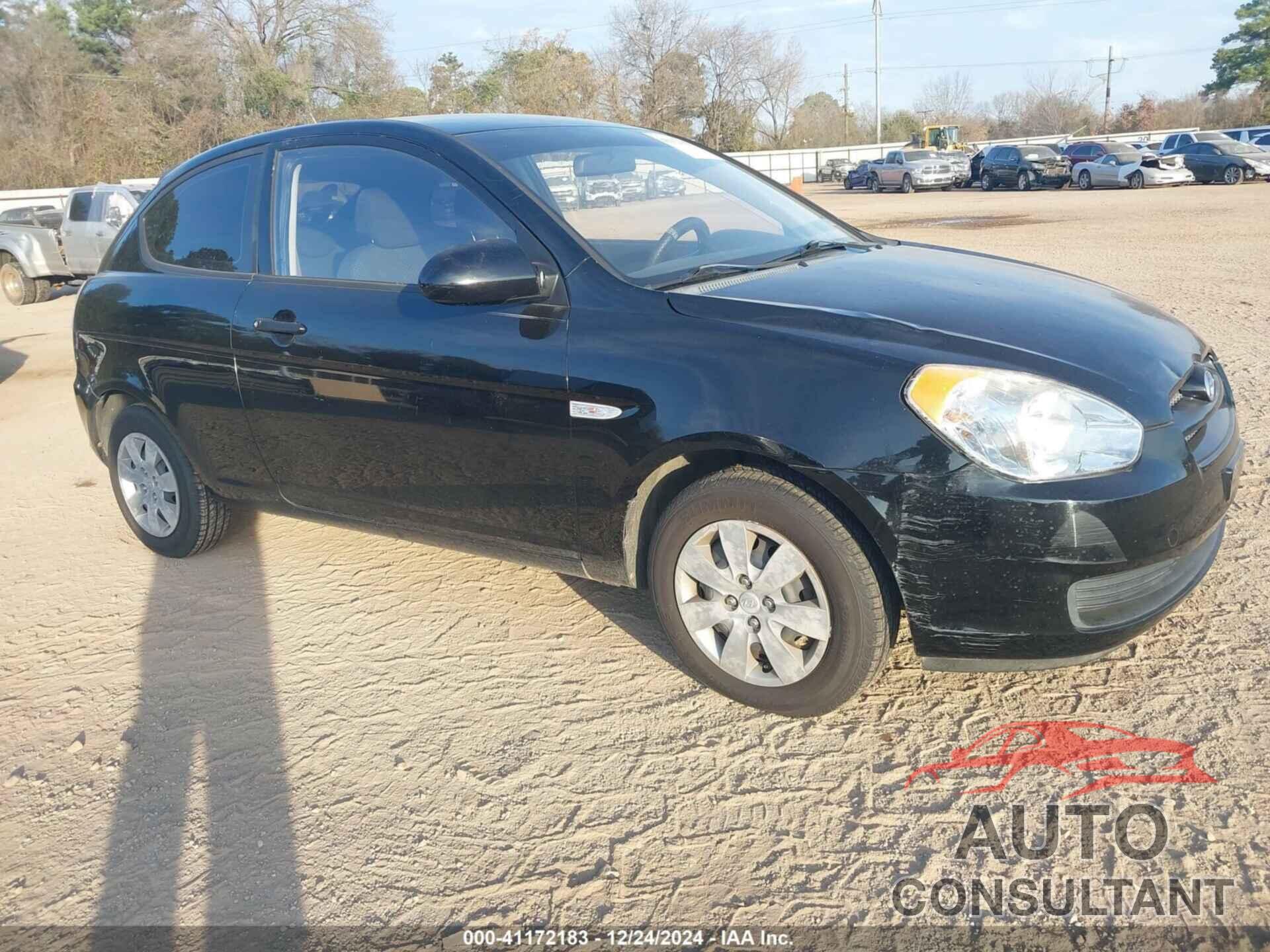 HYUNDAI ACCENT 2009 - KMHCM36C59U127140