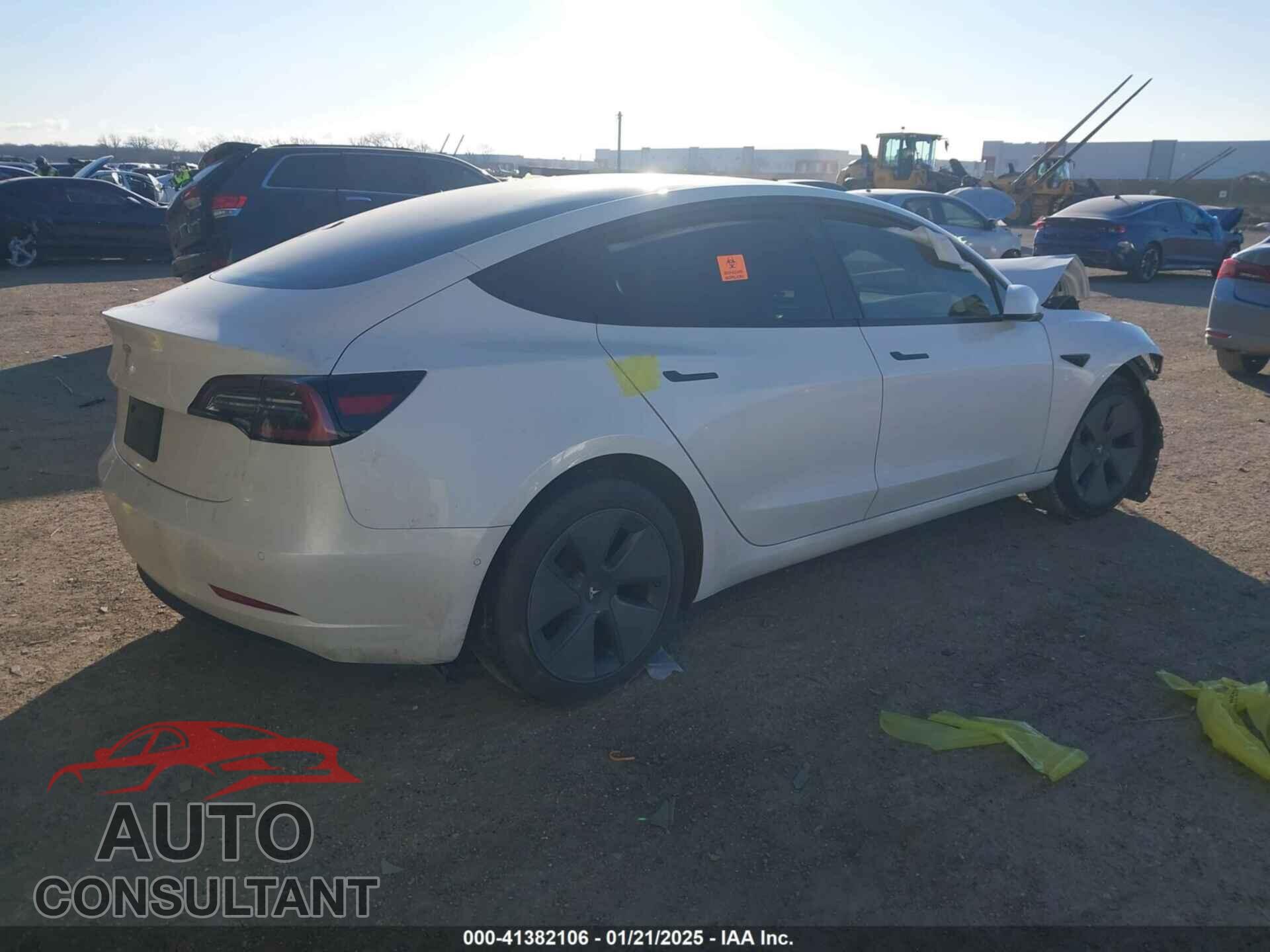TESLA MODEL 3 2021 - 5YJ3E1EA7MF098733