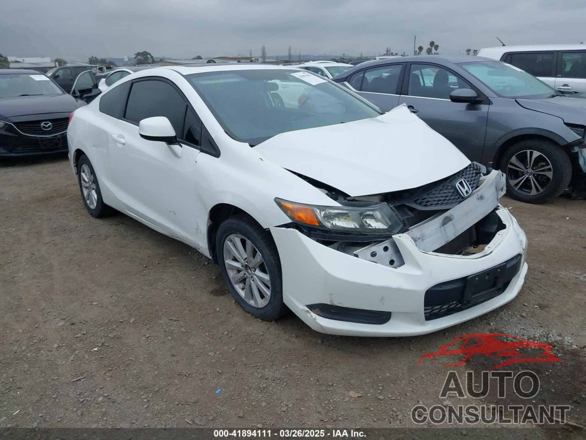 HONDA CIVIC 2012 - 2HGFG3B83CH528482