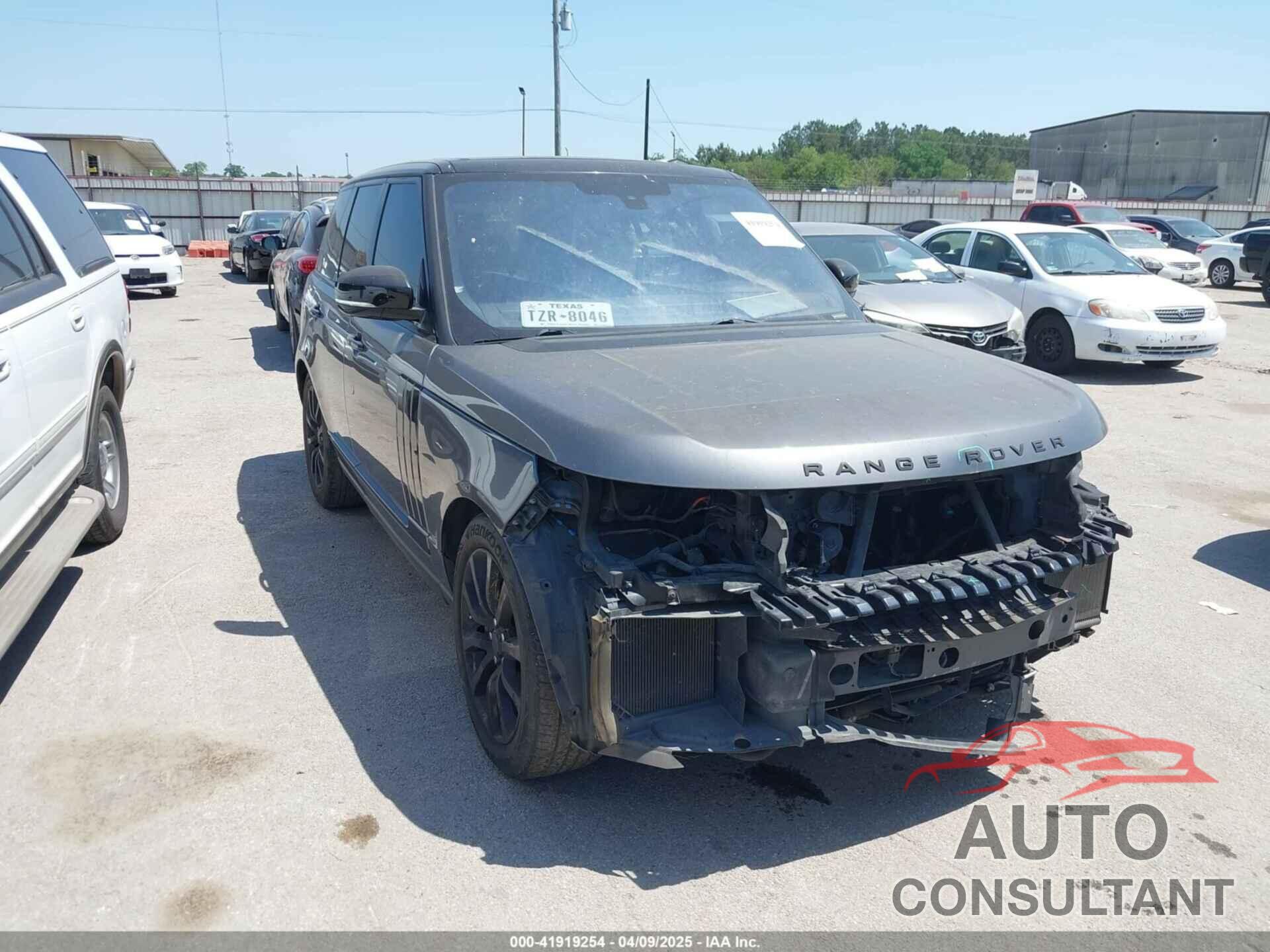 LAND ROVER RANGE ROVER 2016 - SALGS2EF5GA269478