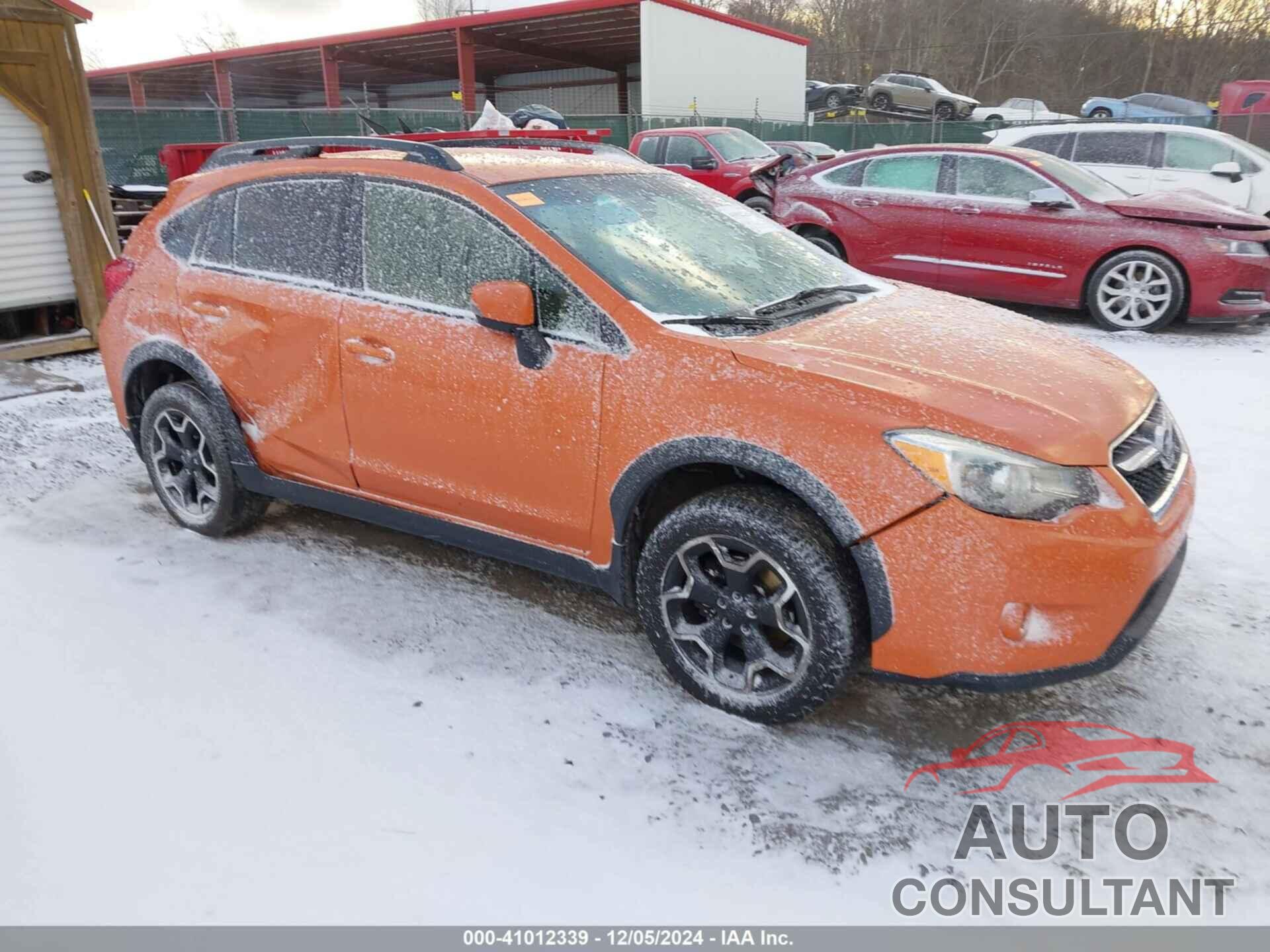 SUBARU XV CROSSTREK 2015 - JF2GPAMC3FH308358