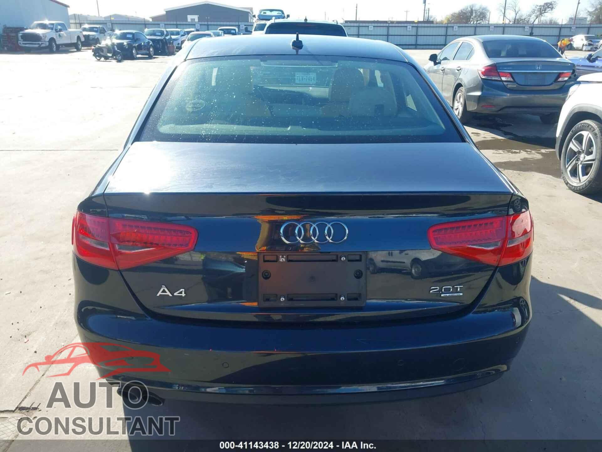 AUDI A4 2013 - WAUFFAFL5DN045585