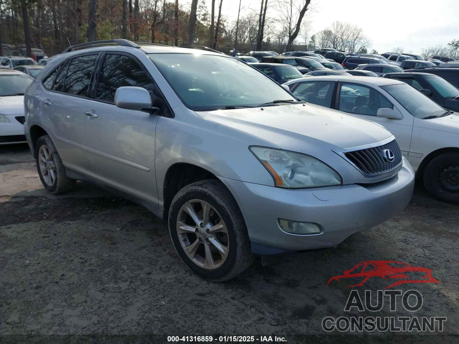 LEXUS RX 350 2009 - 2T2HK31U19C134465