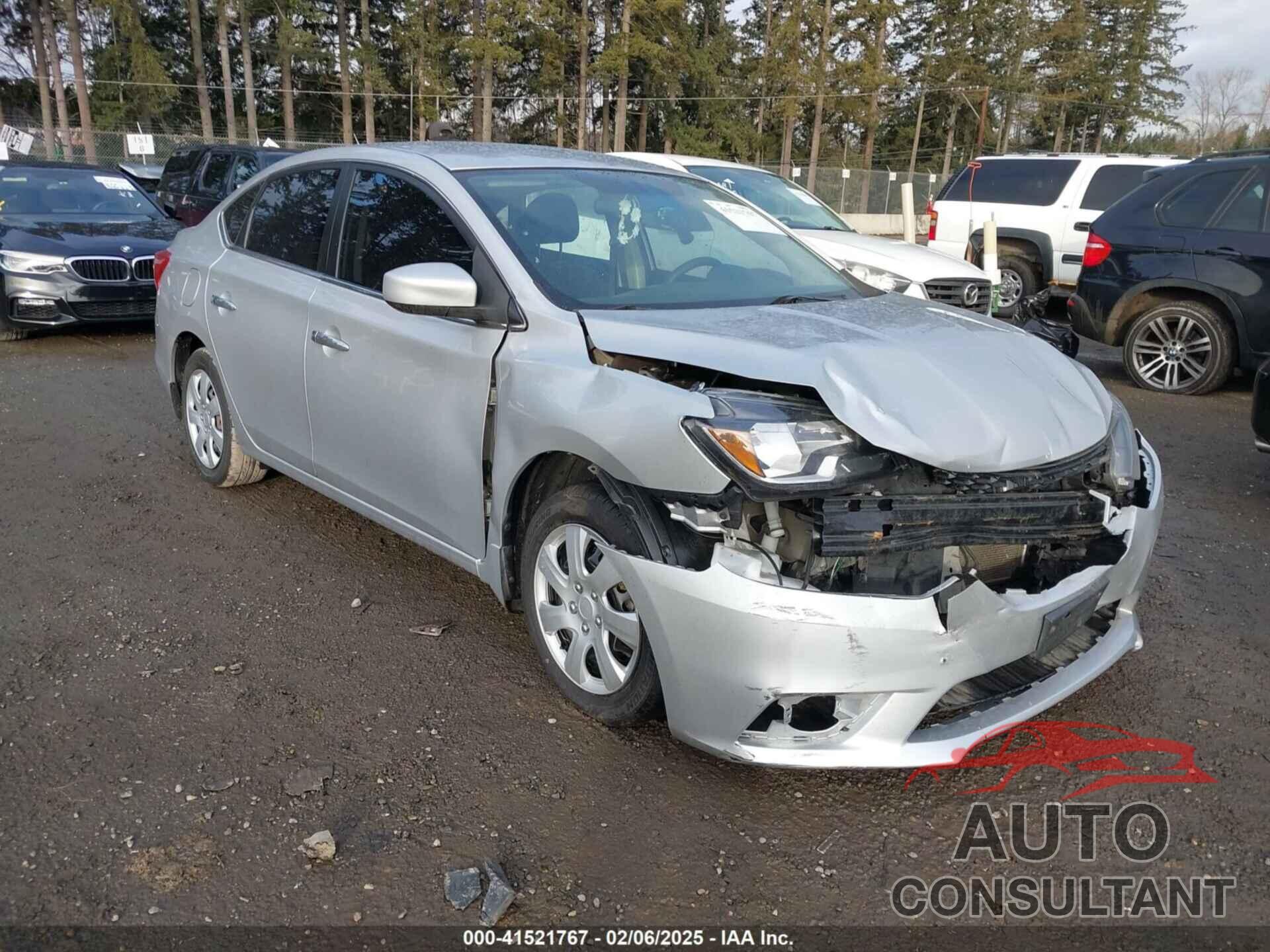 NISSAN SENTRA 2018 - 3N1AB7AP9JY320625