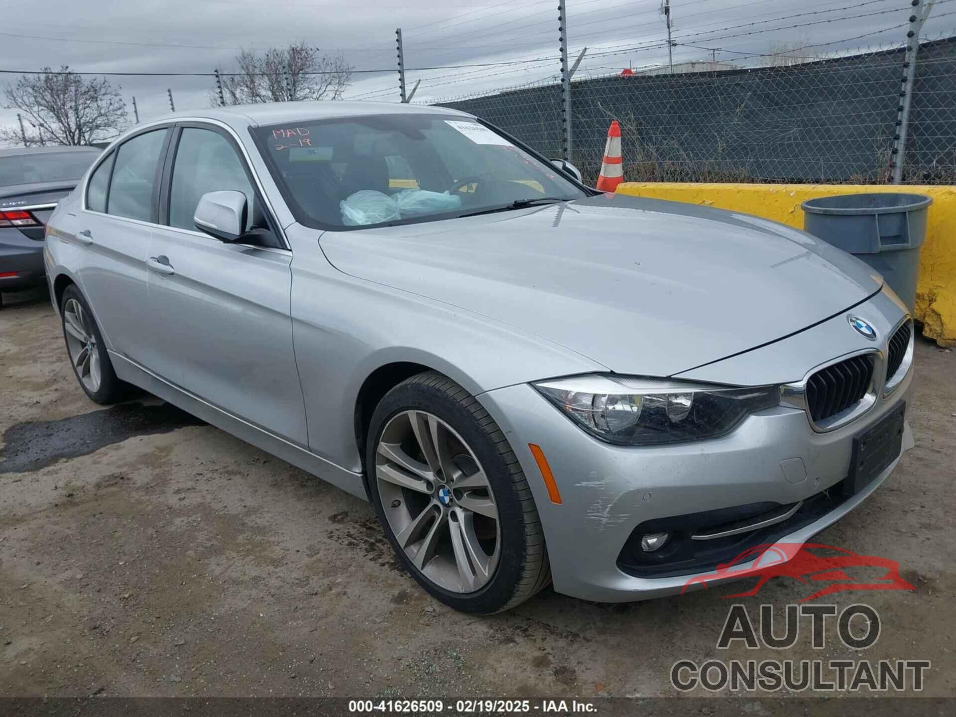 BMW 330I 2017 - WBA8B9G34HNU52336