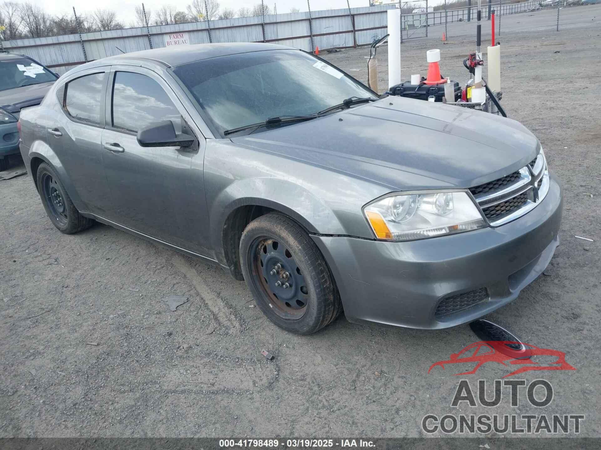 DODGE AVENGER 2013 - 1C3CDZAB3DN548934