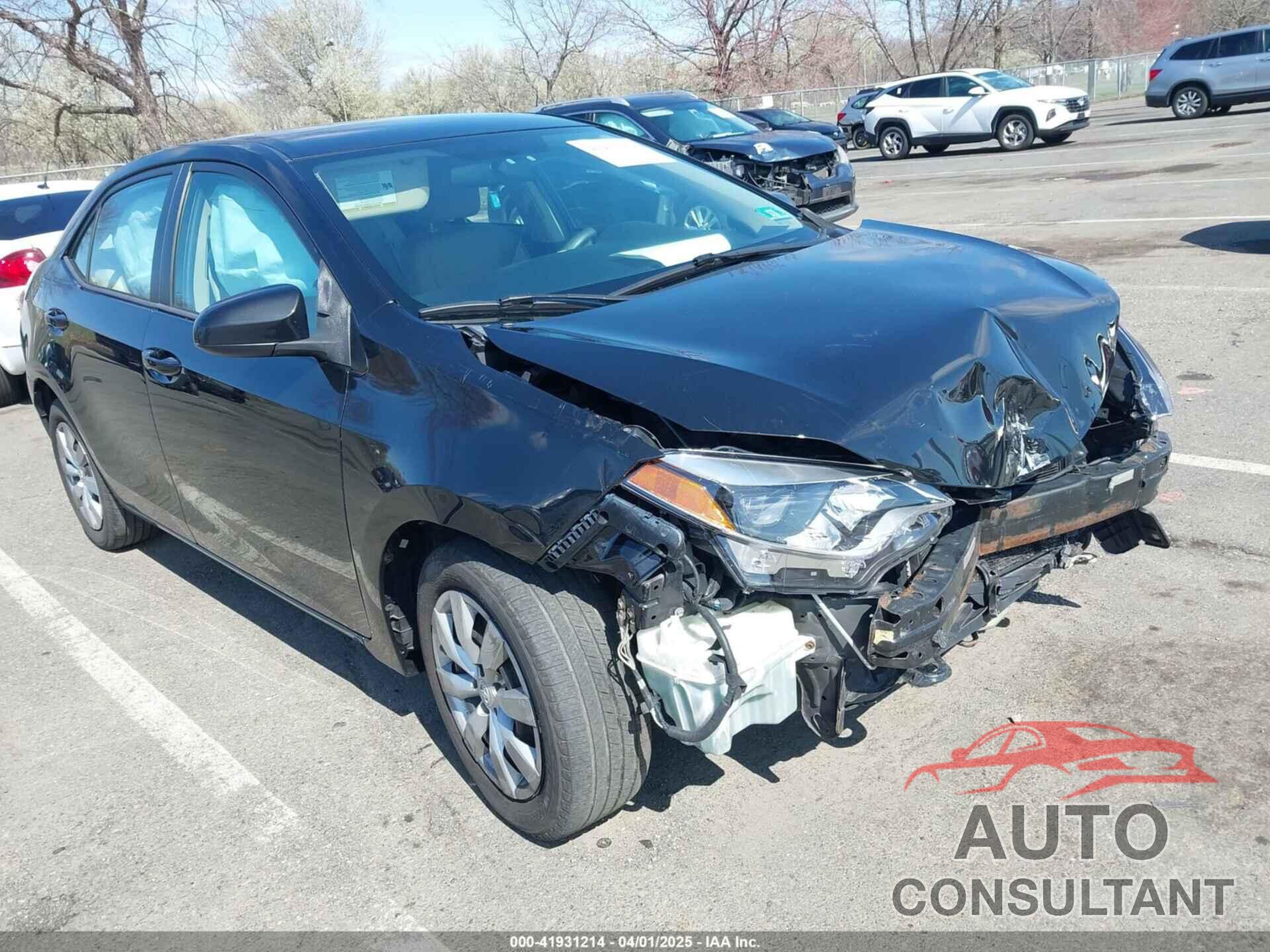 TOYOTA COROLLA 2014 - 2T1BURHE2EC153011