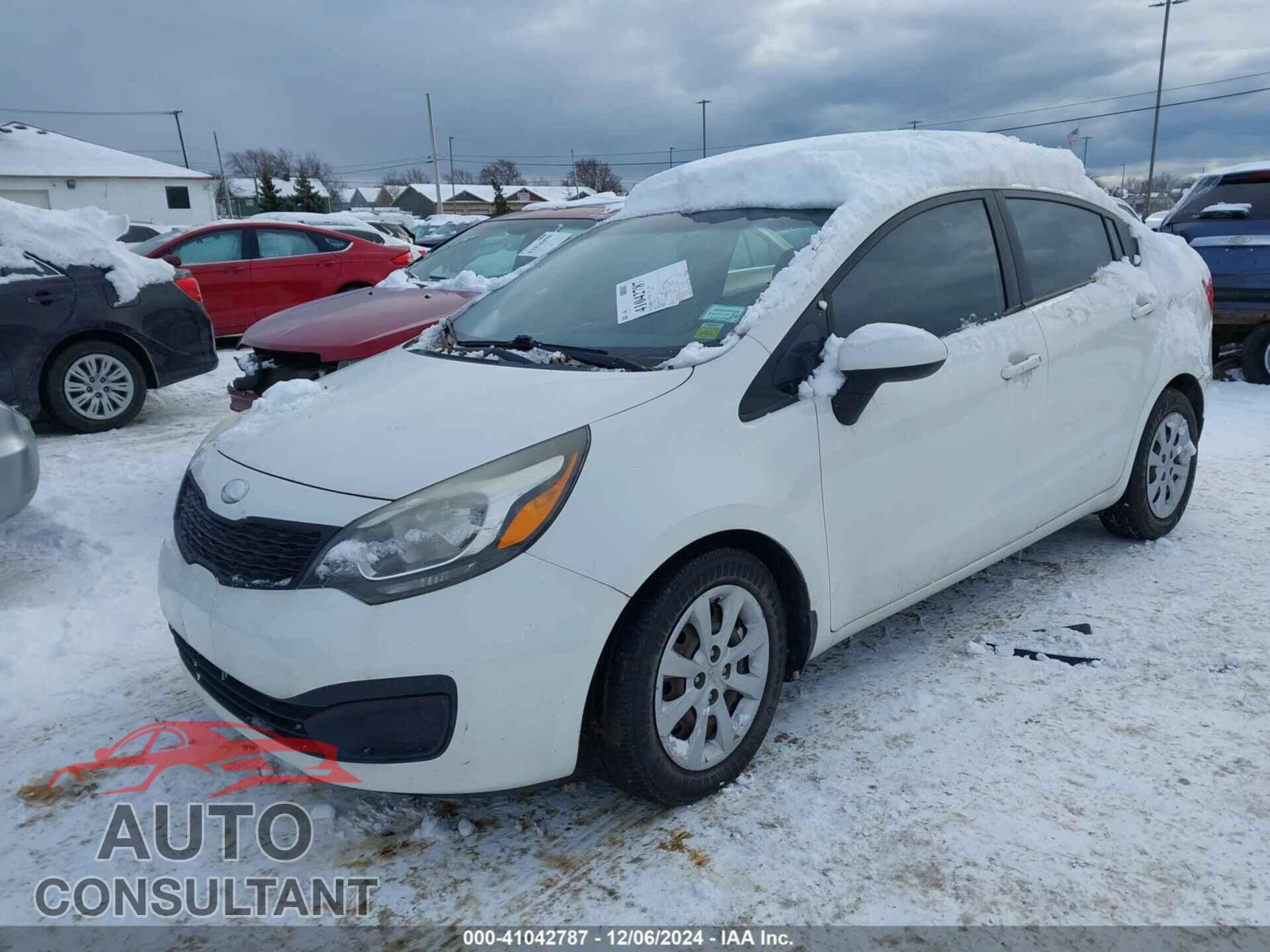 KIA RIO 2013 - KNADM4A34D6292323