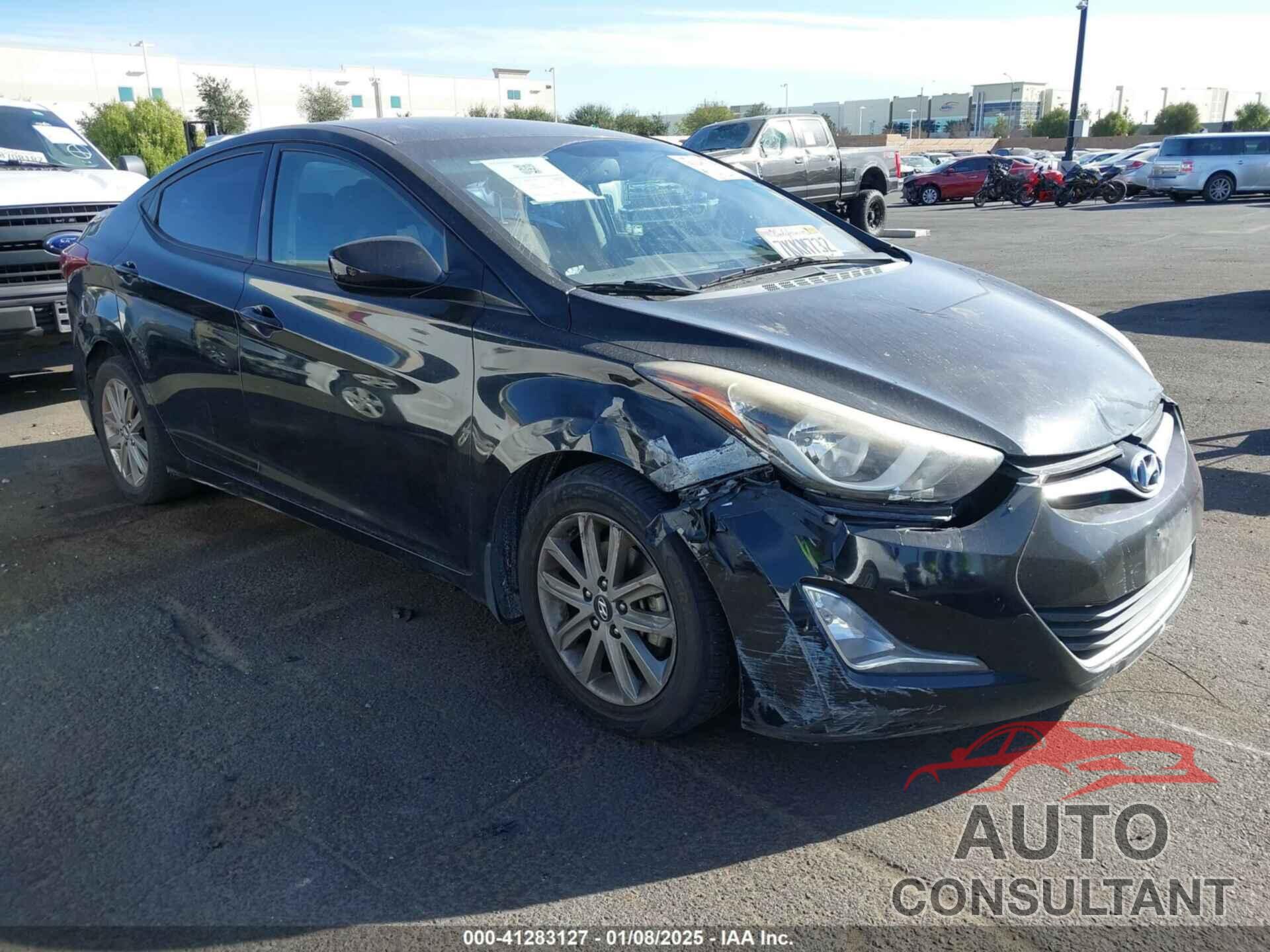 HYUNDAI ELANTRA 2015 - KMHDH4AEXFU240262