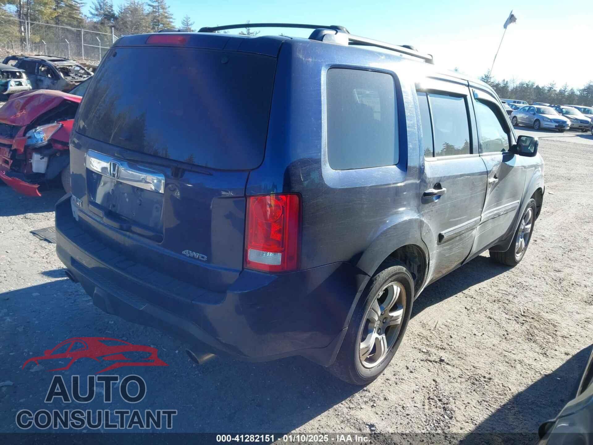 HONDA PILOT 2014 - 5FNYF4H44EB039683