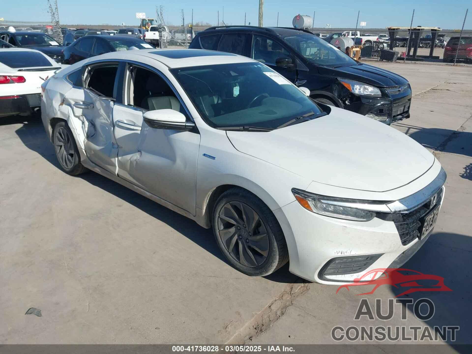 HONDA INSIGHT 2022 - 19XZE4F9XNE001306
