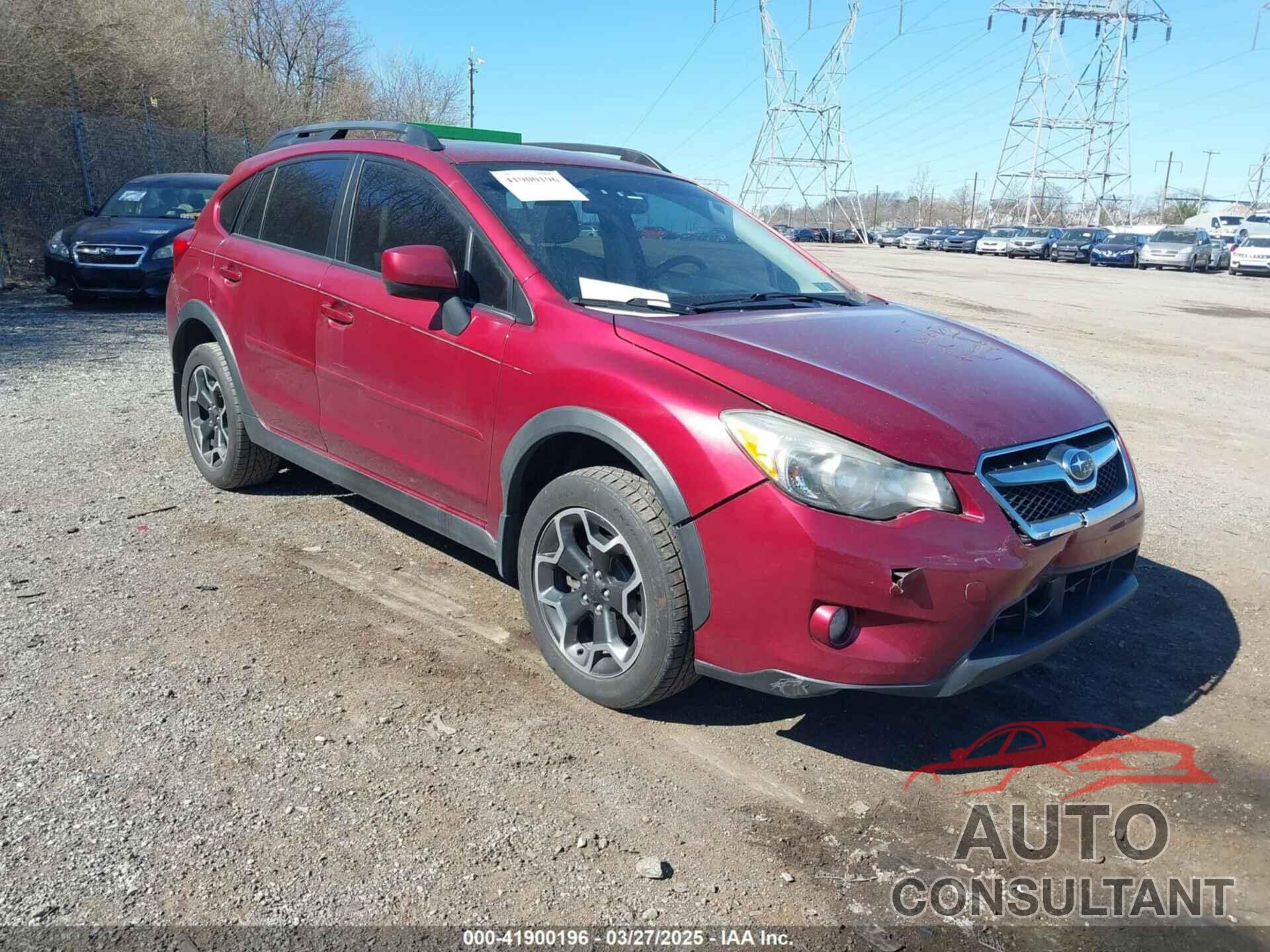 SUBARU XV CROSSTREK 2014 - JF2GPAKC0E8221616
