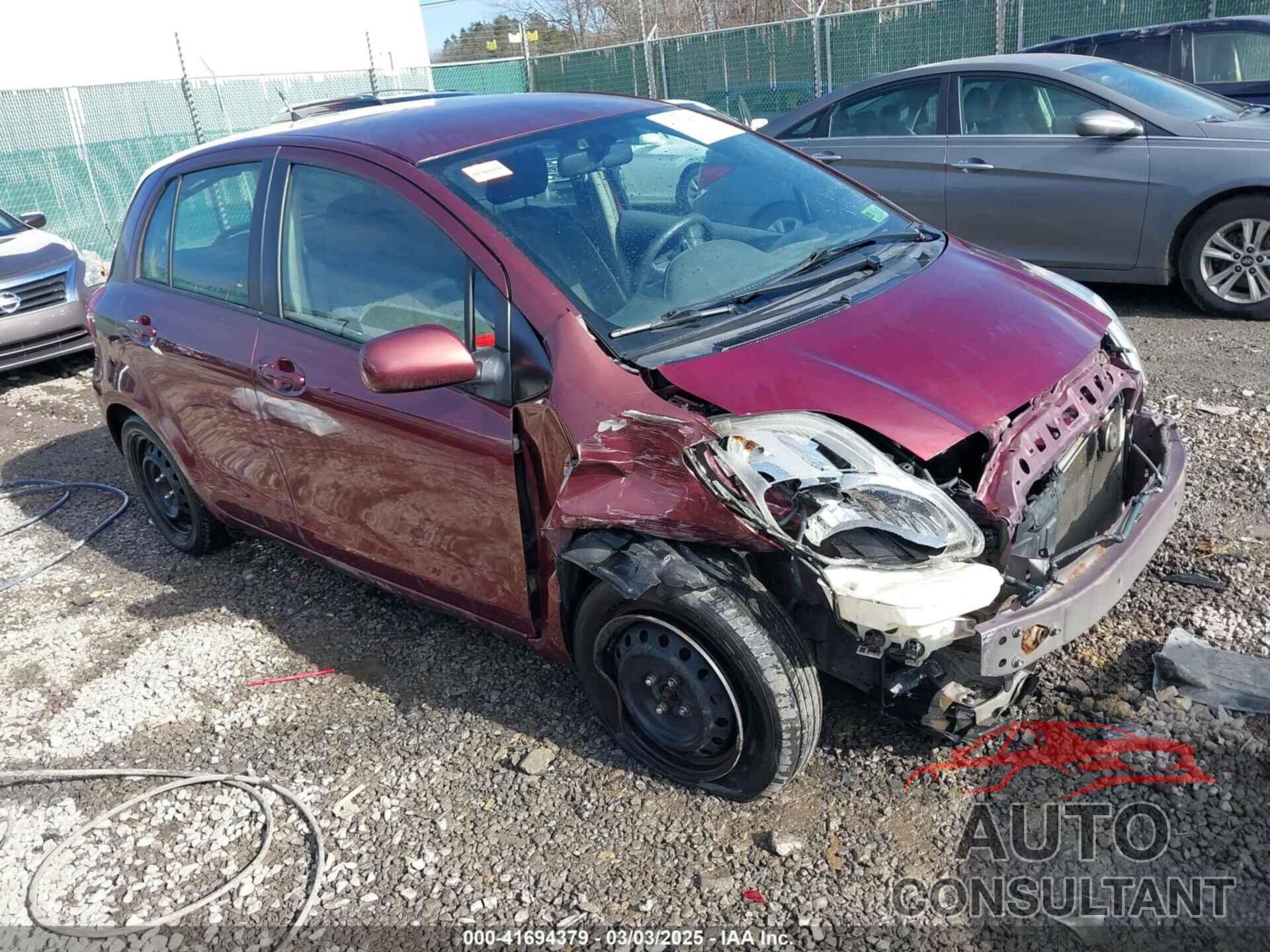 TOYOTA YARIS 2010 - JTDKT4K35A5288732