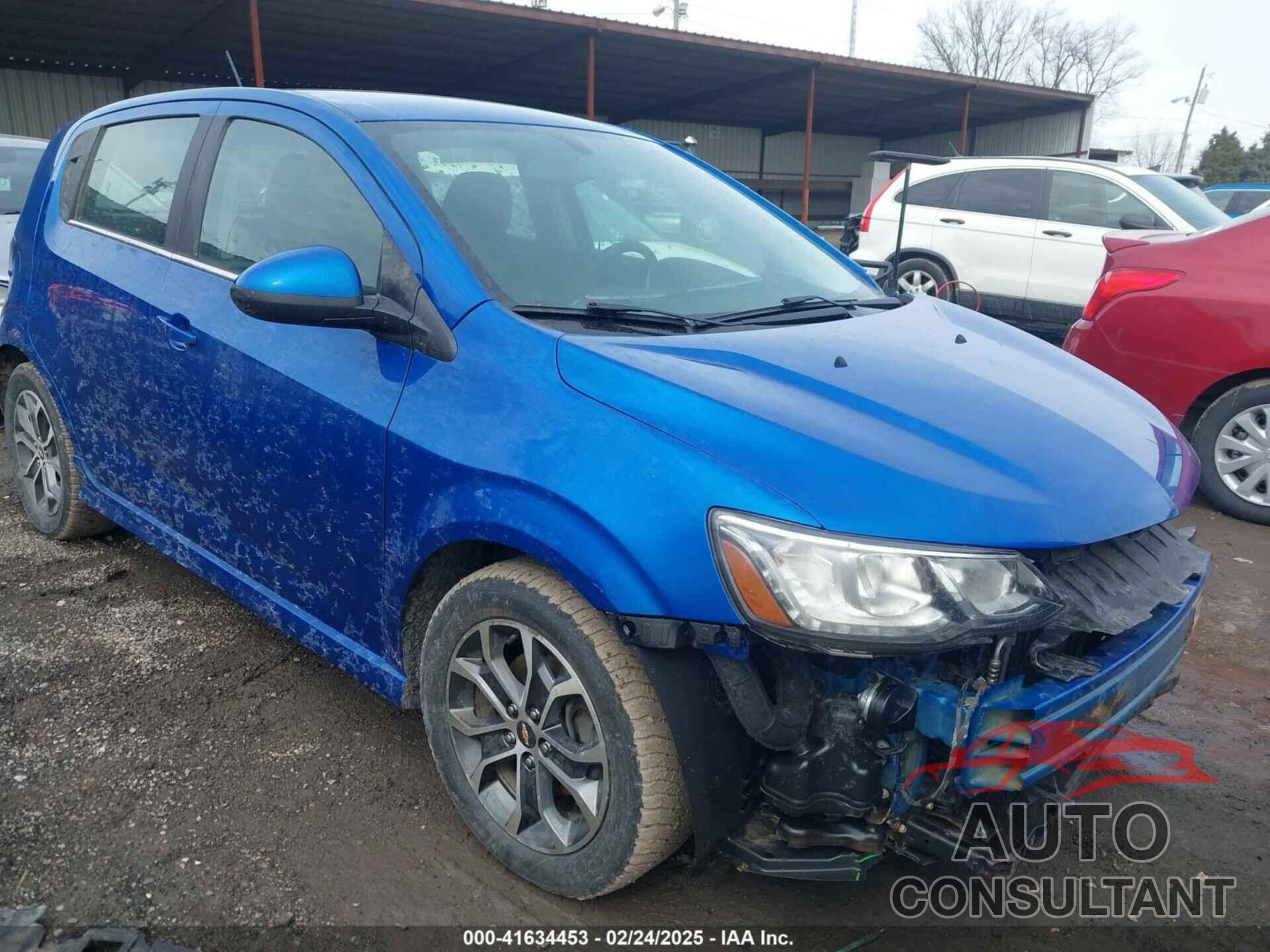 CHEVROLET SONIC 2017 - 1G1JD6SH0H4148550