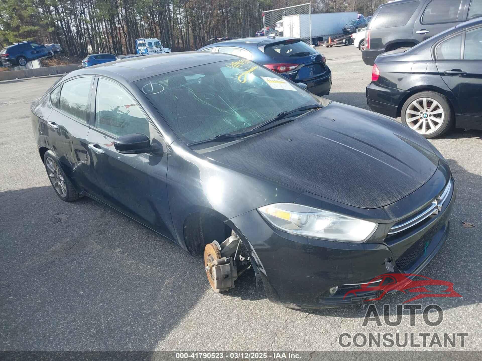 DODGE DART 2013 - 1C3CDFCH8DD136126