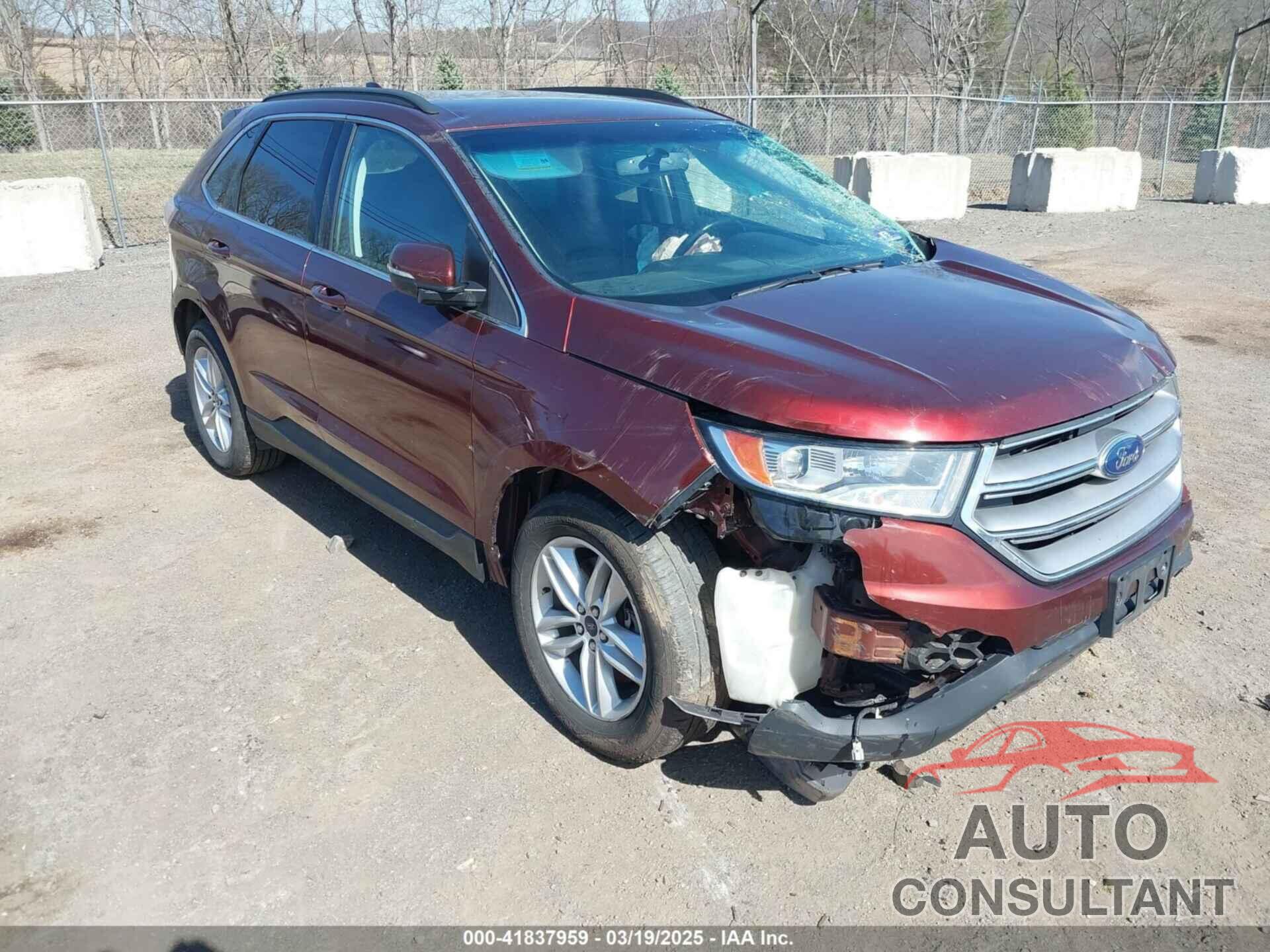 FORD EDGE 2015 - 2FMTK4J99FBB19146