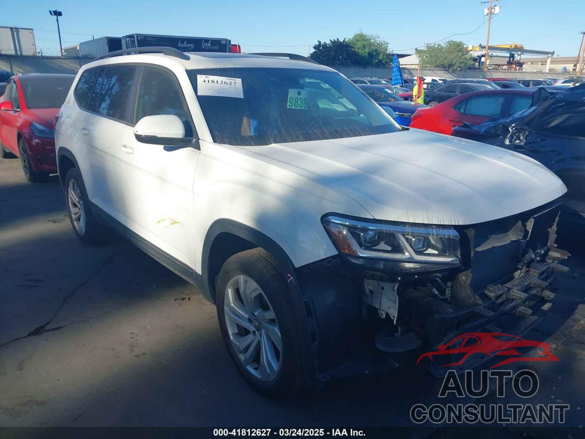 VOLKSWAGEN ATLAS 2022 - 1V2KP2CA6NC517277