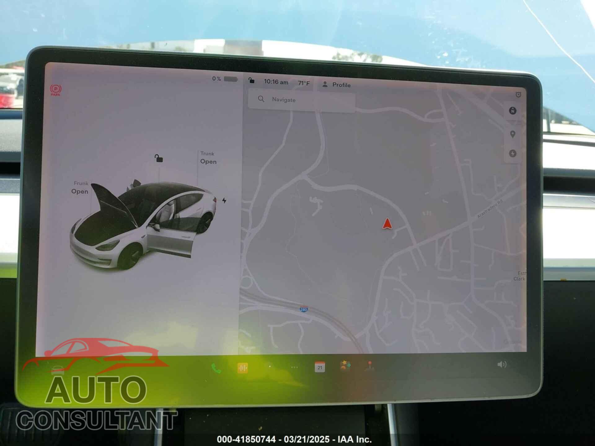 TESLA MODEL 3 2020 - 5YJ3E1EA4LF805205