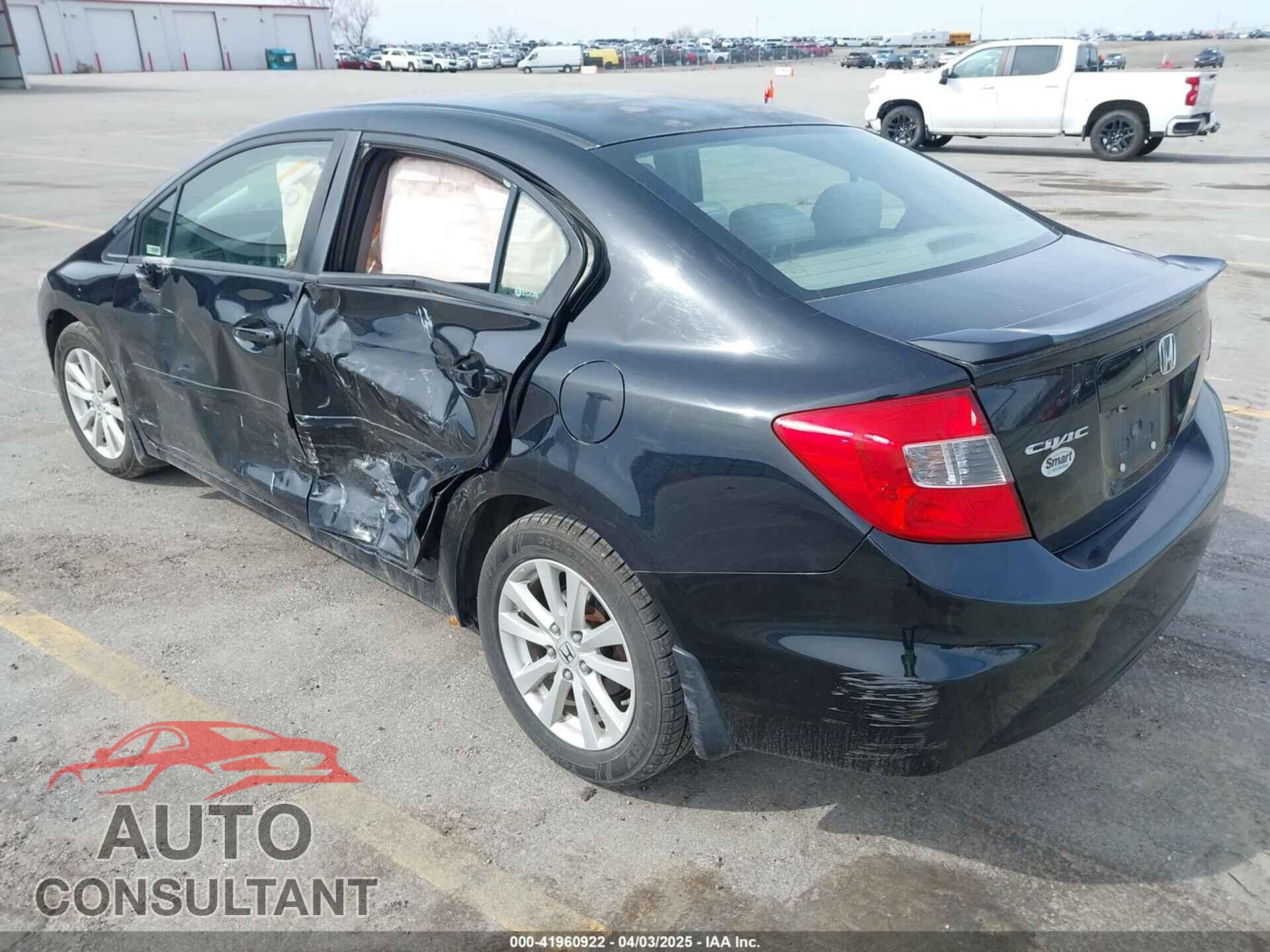HONDA CIVIC 2012 - JHMFB2F84CS002015