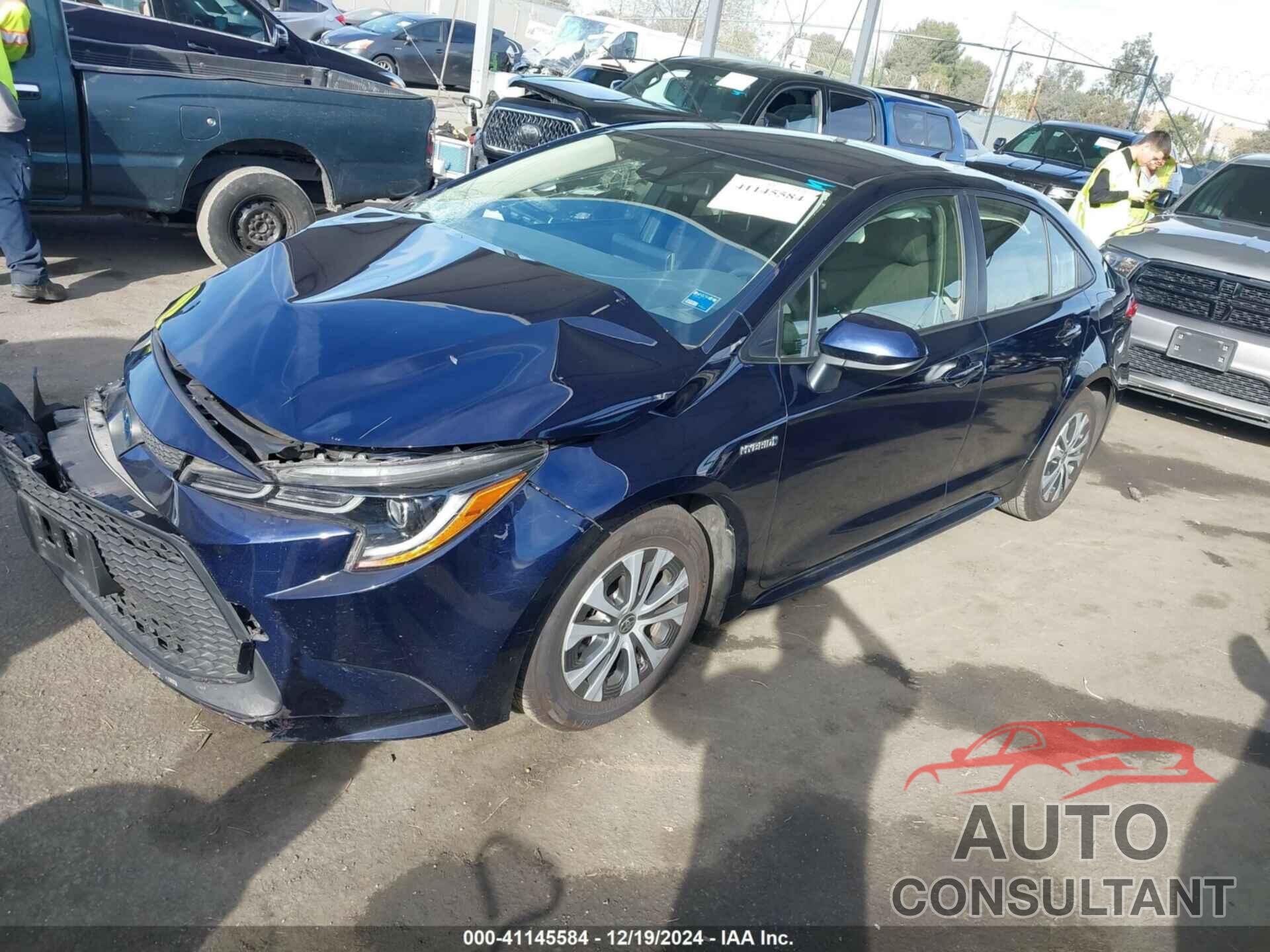TOYOTA COROLLA 2020 - JTDEBRBE4LJ015449