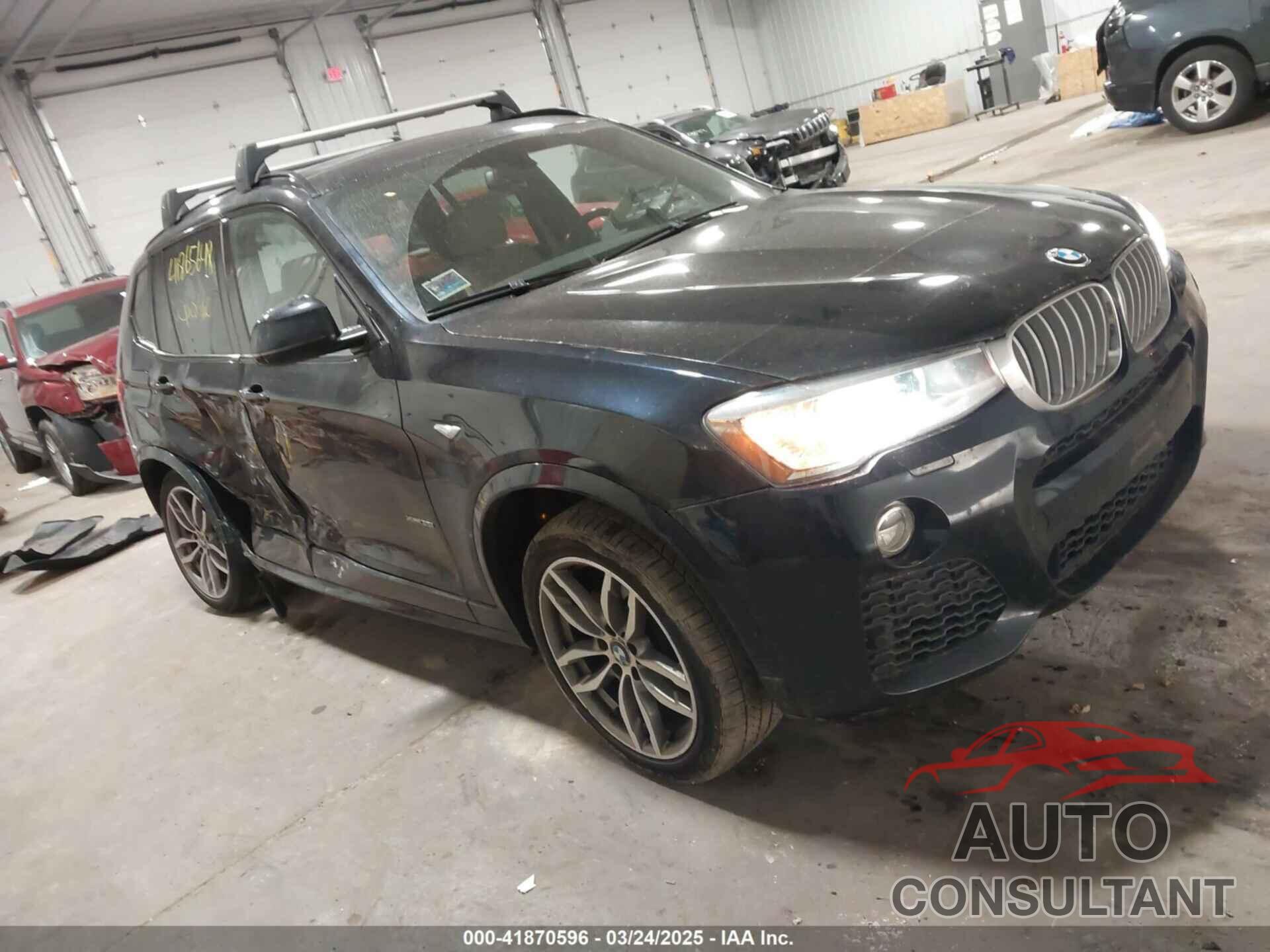 BMW X3 2017 - 5UXWX7C53H0S18367