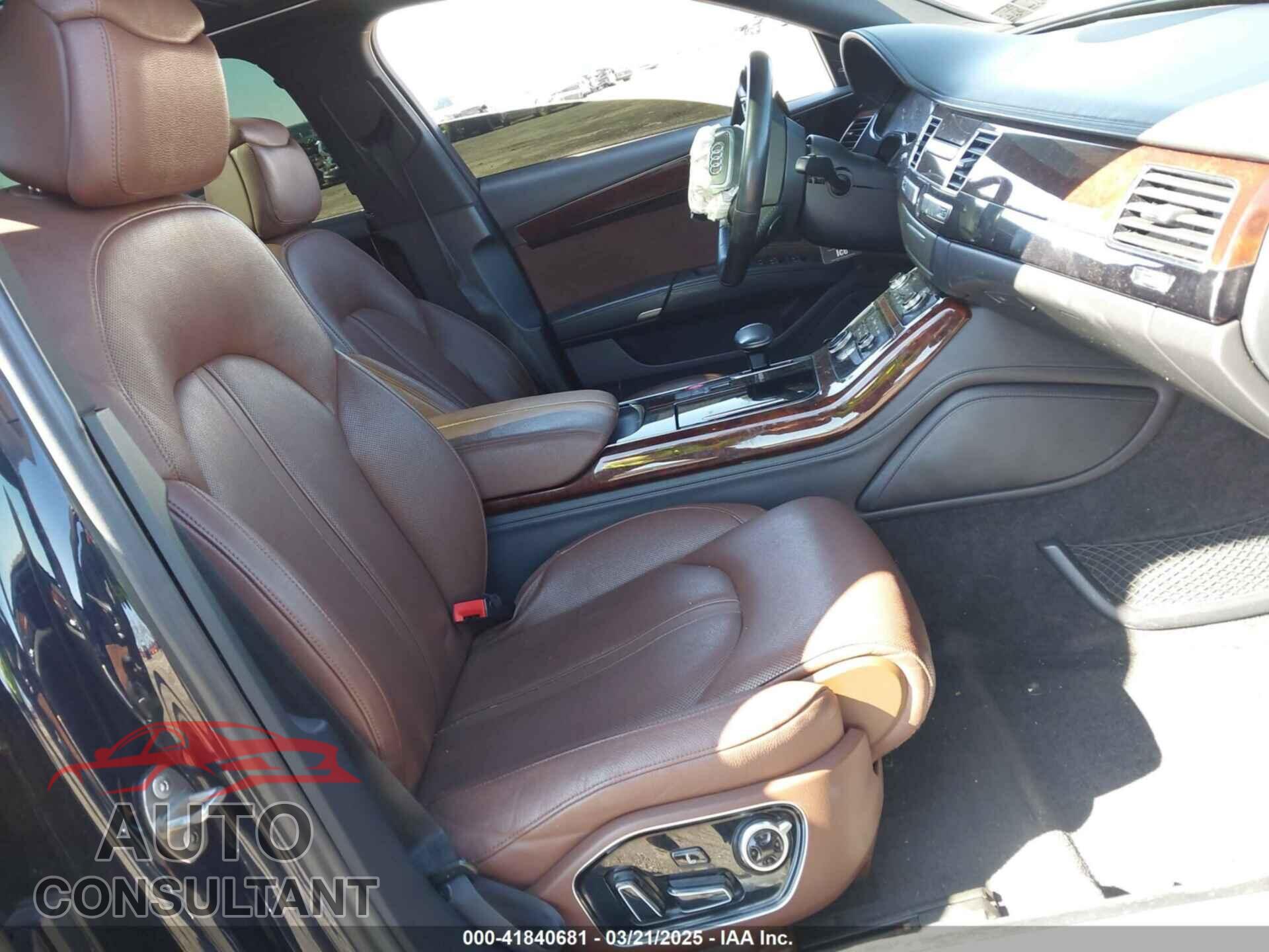 AUDI A8 L 2013 - WAURGAFD8DN026743