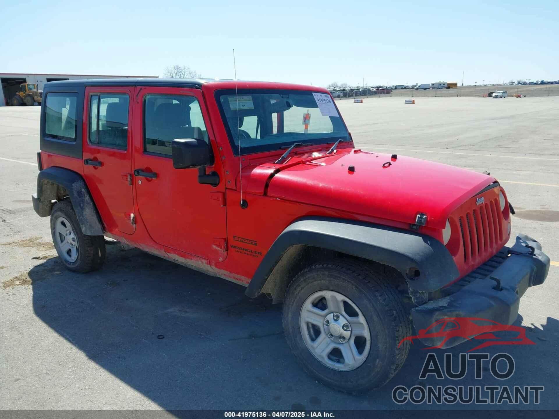 JEEP WRANGLER UNLIMITED 2016 - 1C4BJWKG2GL321551