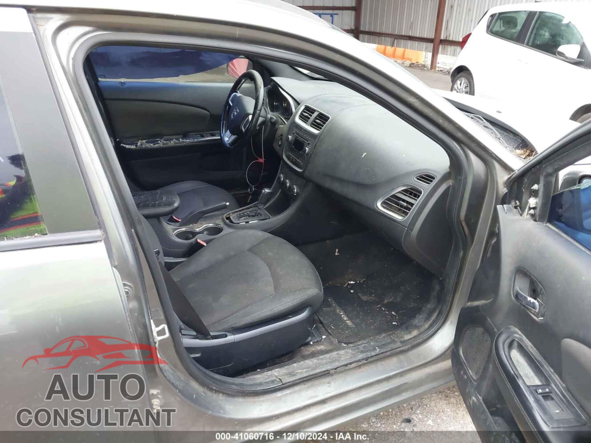 DODGE AVENGER 2012 - 1C3CDZCB6CN235226