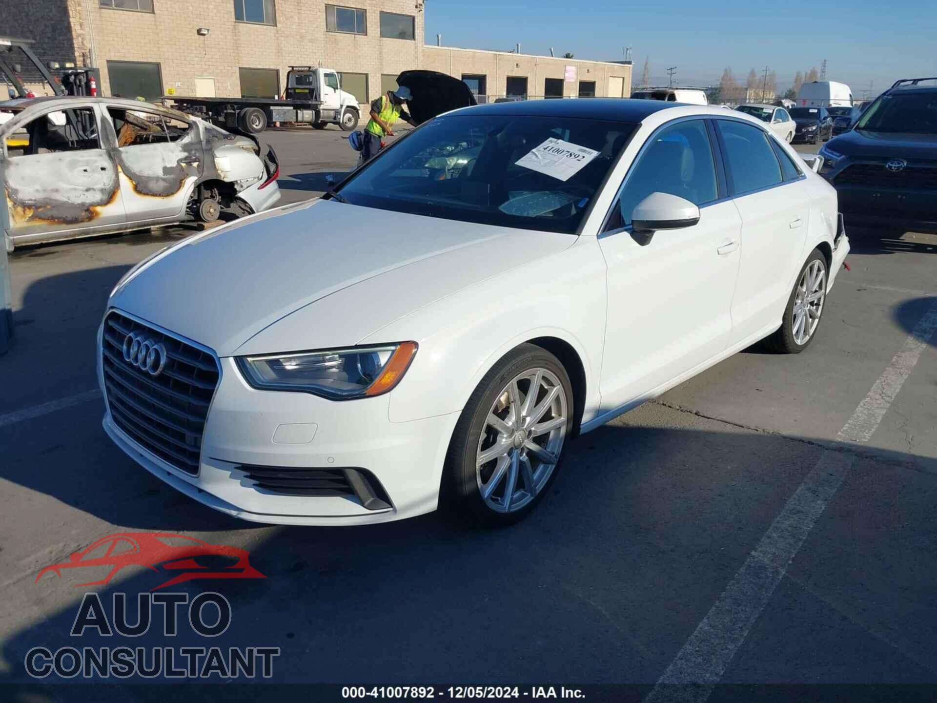 AUDI A3 2015 - WAUACGFF6F1129604