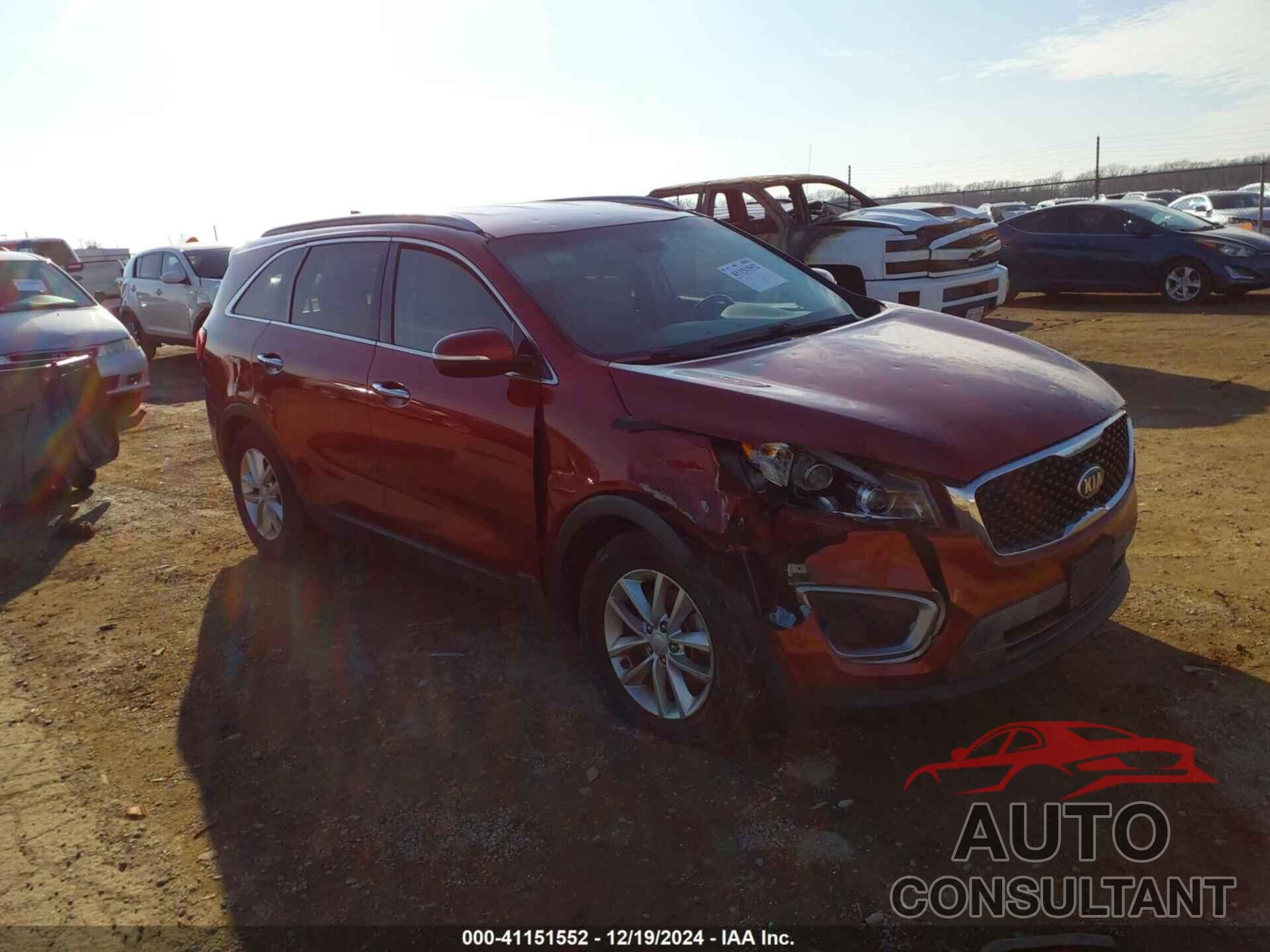 KIA SORENTO 2016 - 5XYPGDA30GG039458