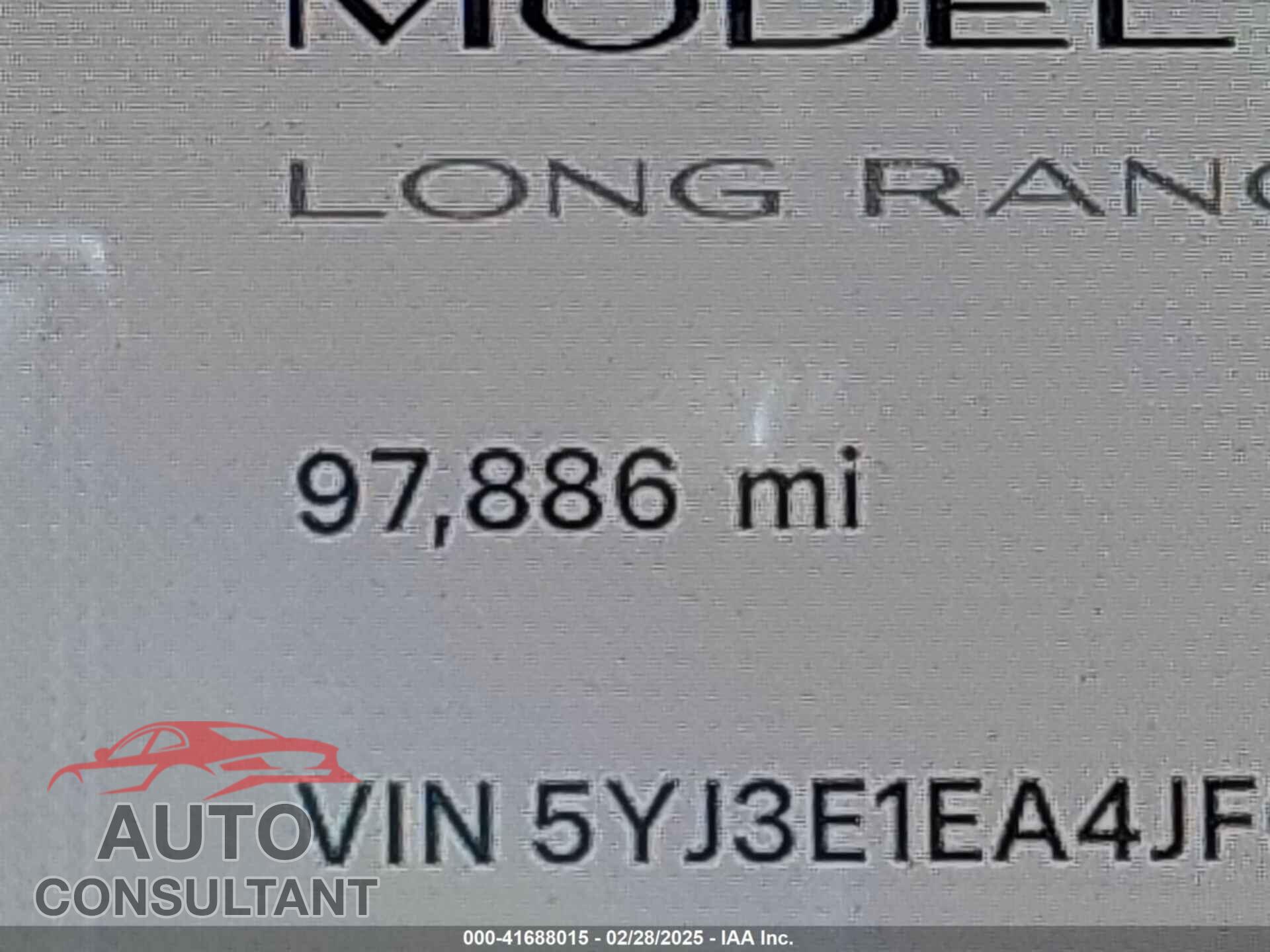 TESLA MODEL 3 2018 - 5YJ3E1EA4JF078080