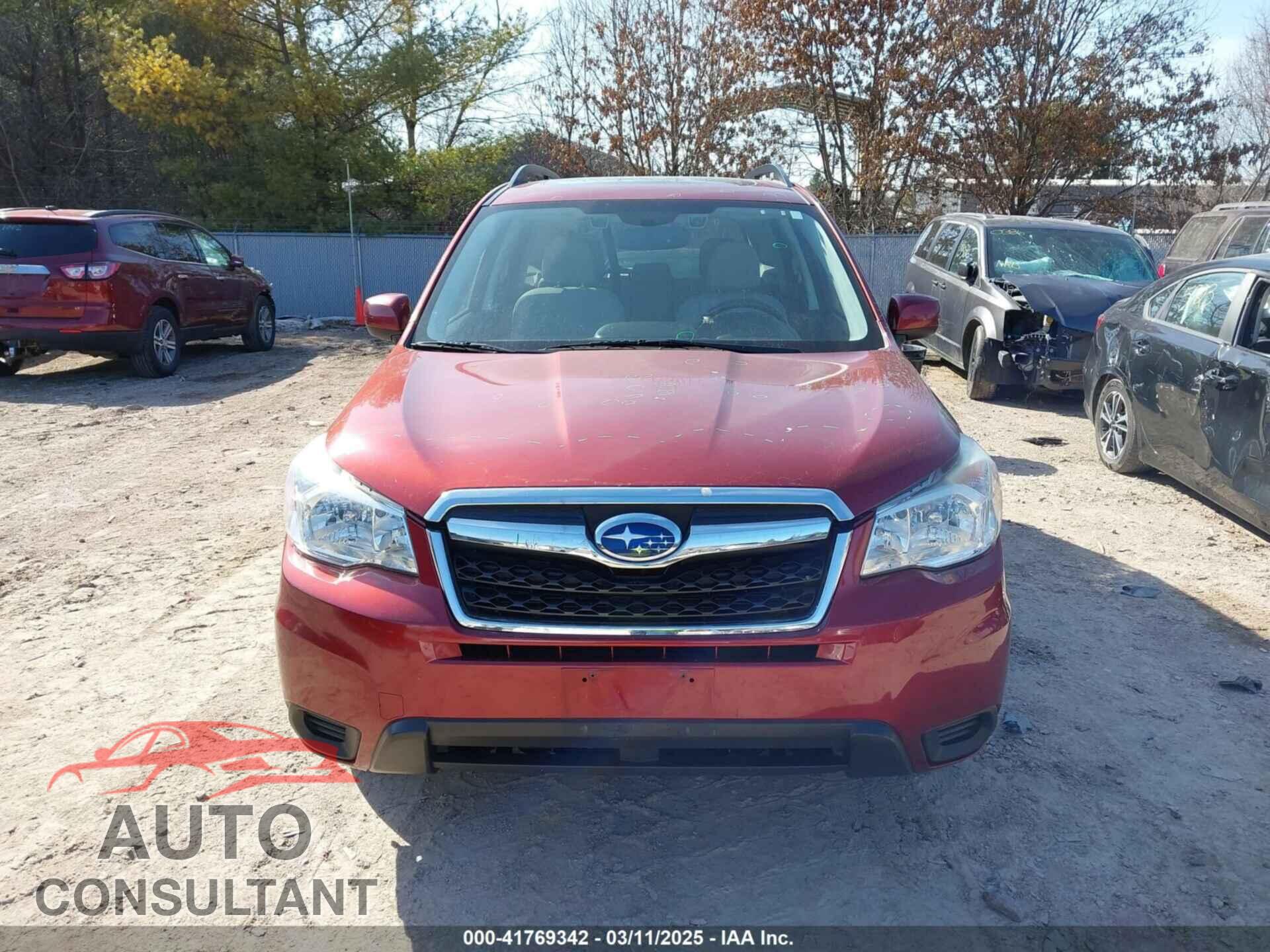 SUBARU FORESTER 2015 - JF2SJAGC4FH532715