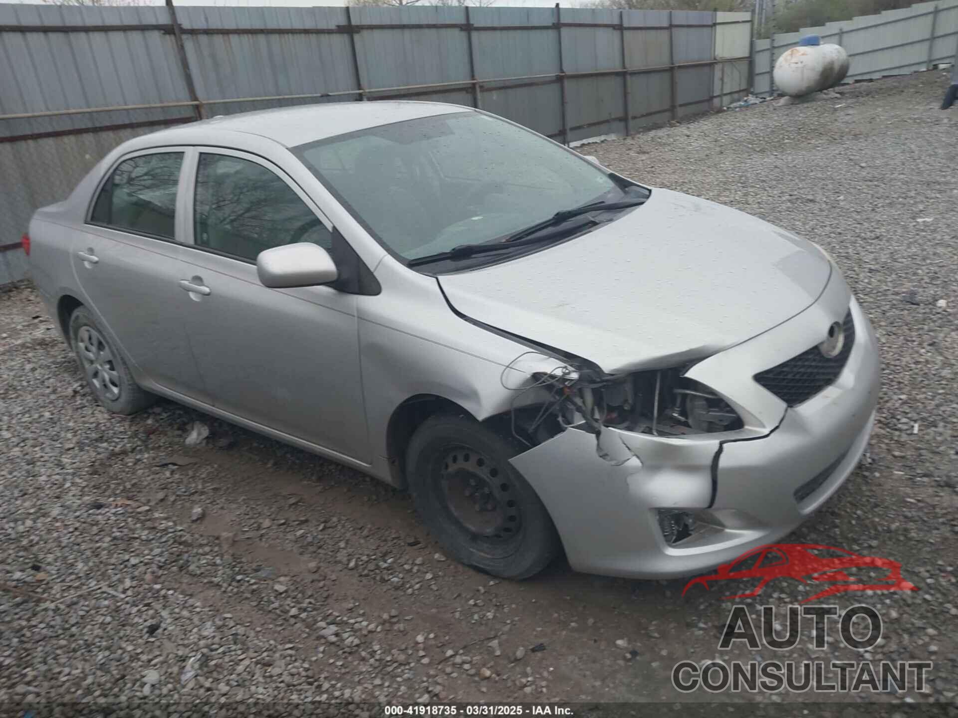 TOYOTA COROLLA 2010 - 2T1BU4EE0AC356092