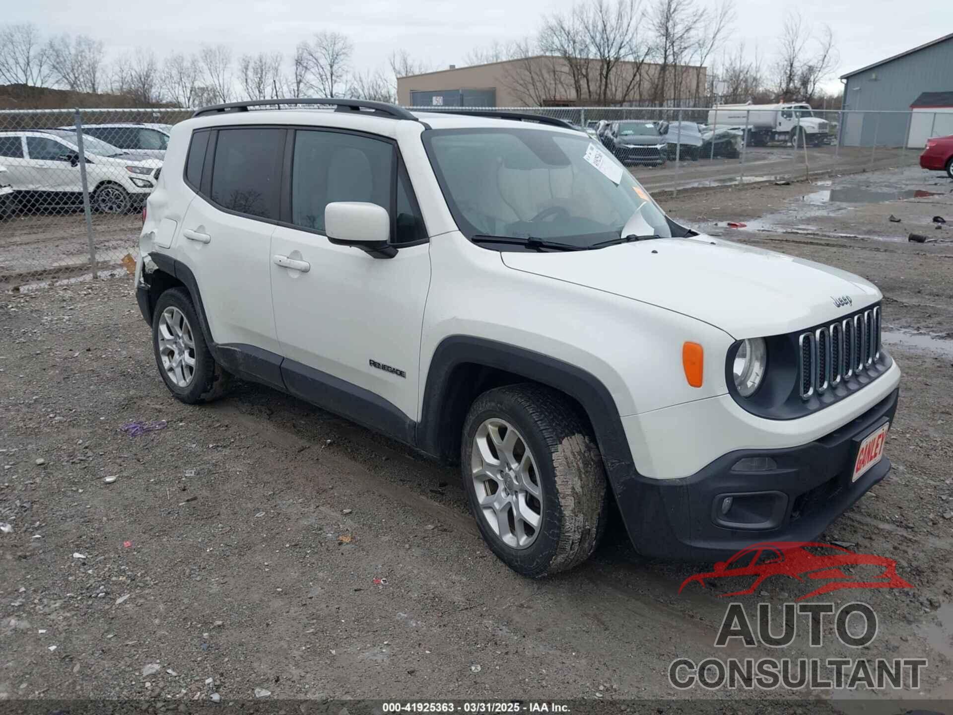 JEEP RENEGADE 2018 - ZACCJABB3JPJ30796