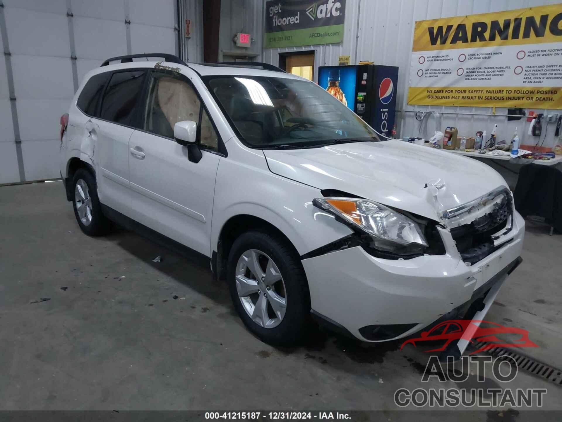 SUBARU FORESTER 2014 - JF2SJAHC4EH418145