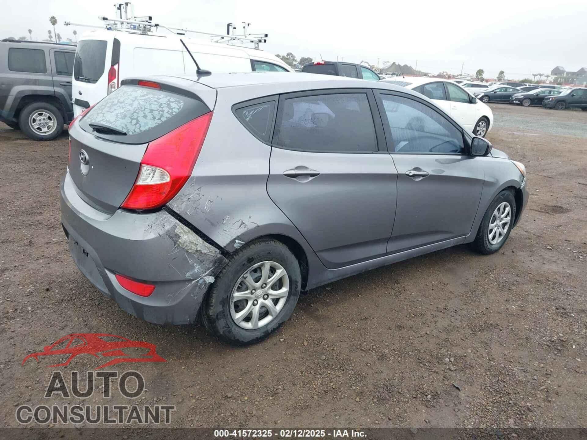 HYUNDAI ACCENT 2014 - KMHCT5AE3EU176306