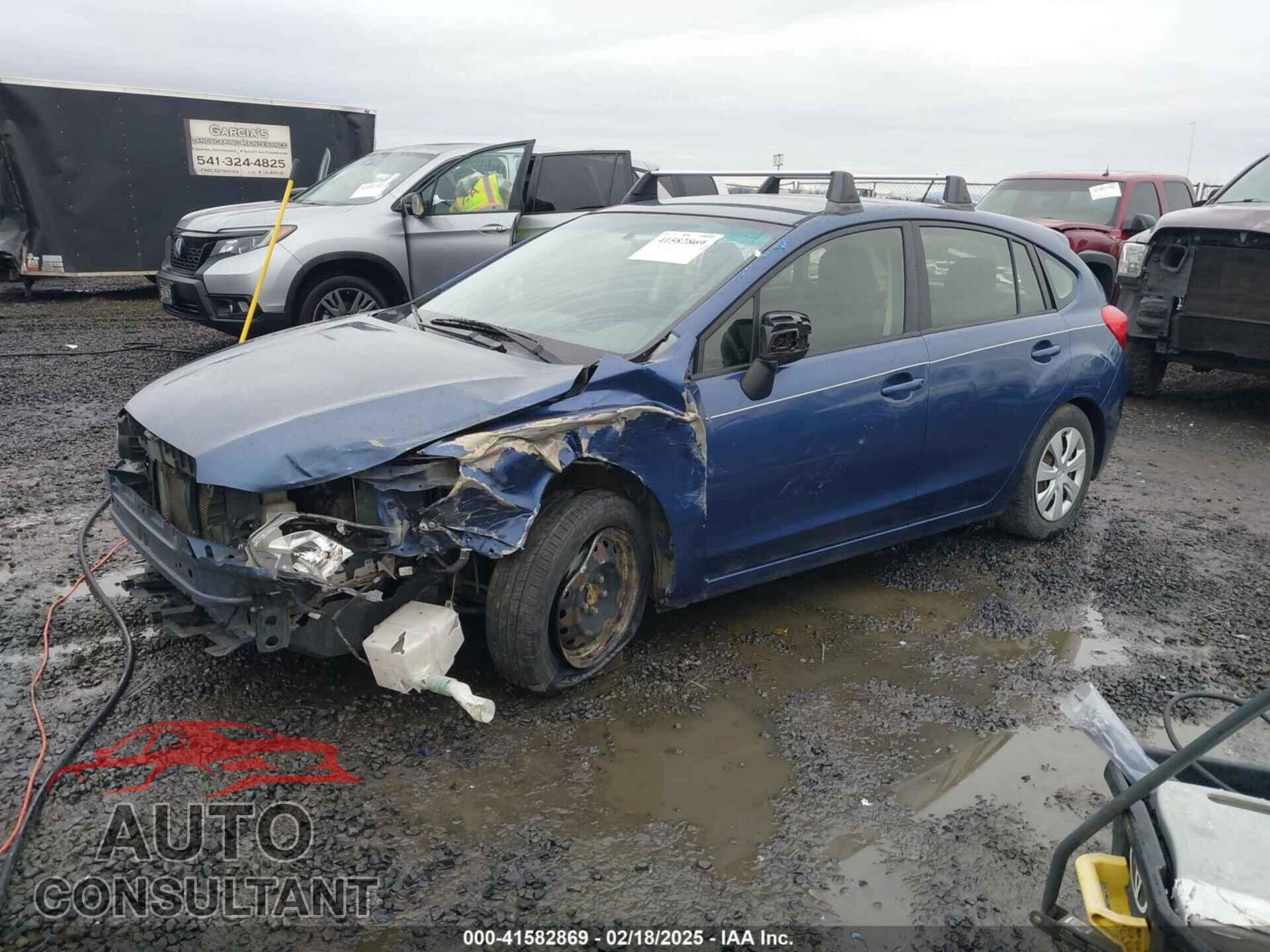 SUBARU IMPREZA 2012 - JF1GPAA63CH230033