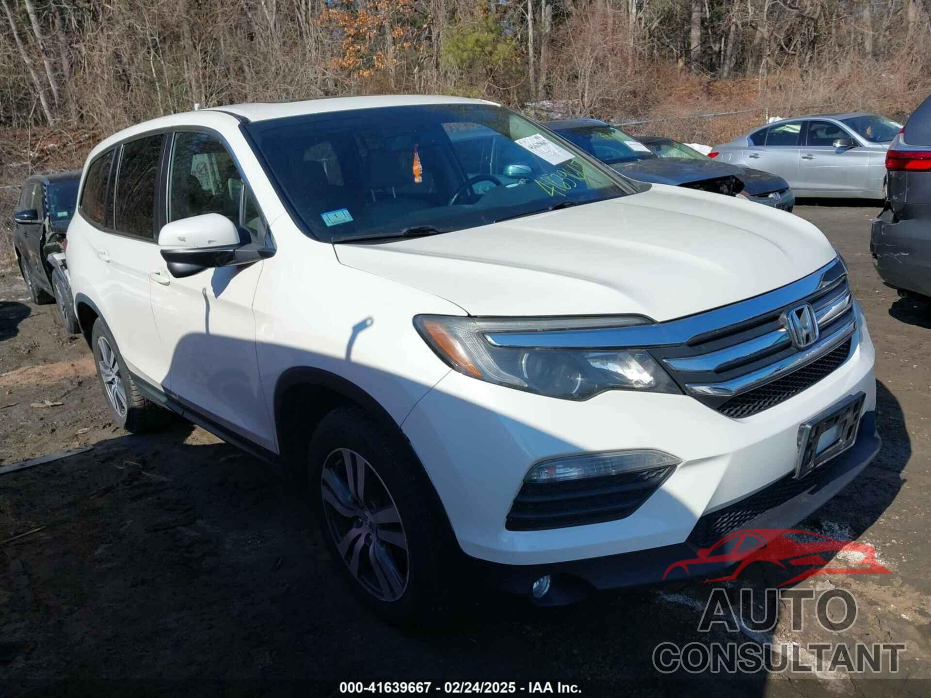 HONDA PILOT 2016 - 5FNYF6H50GB073384