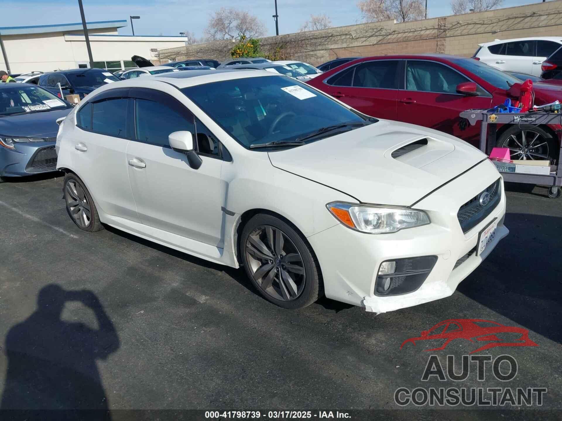 SUBARU WRX 2017 - JF1VA1F62H9816841