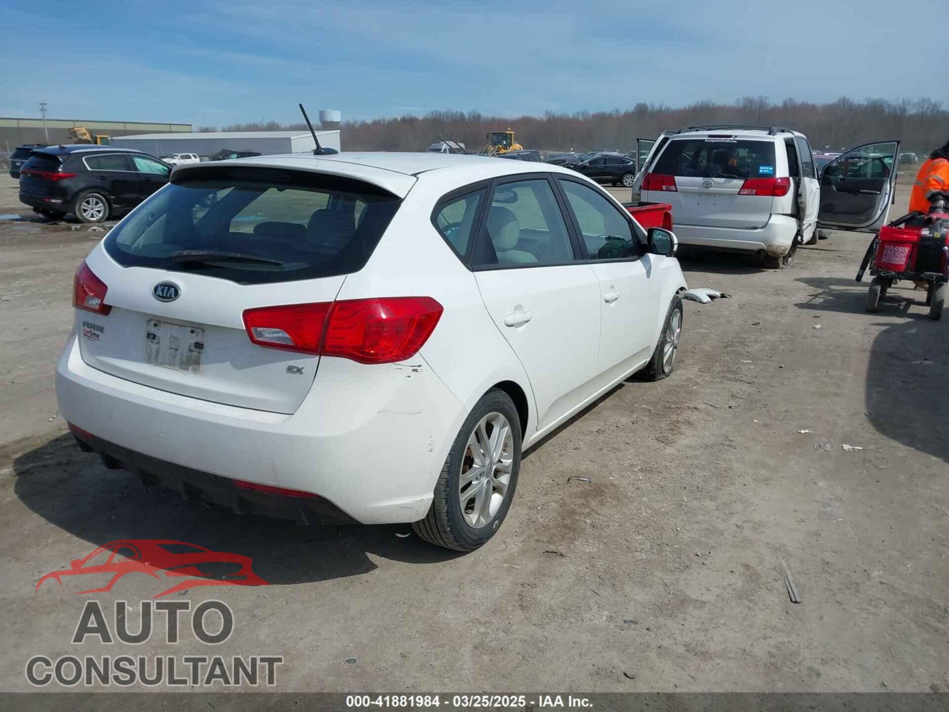 KIA FORTE 2012 - KNAFU5A21C5471655