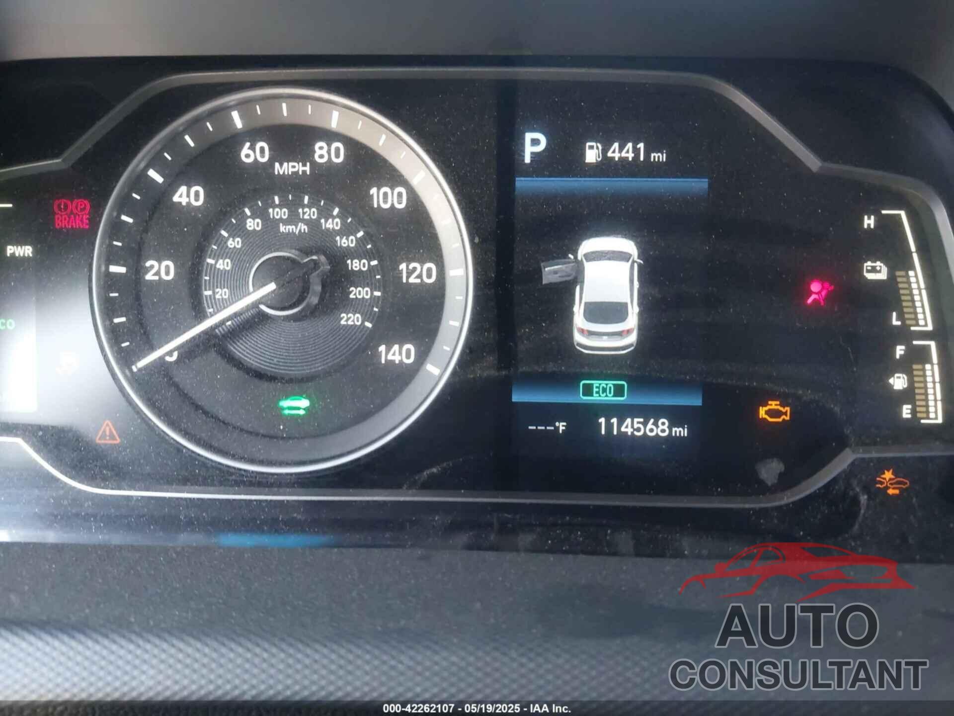 HYUNDAI IONIQ HYBRID 2020 - KMHC65LC5LU226171