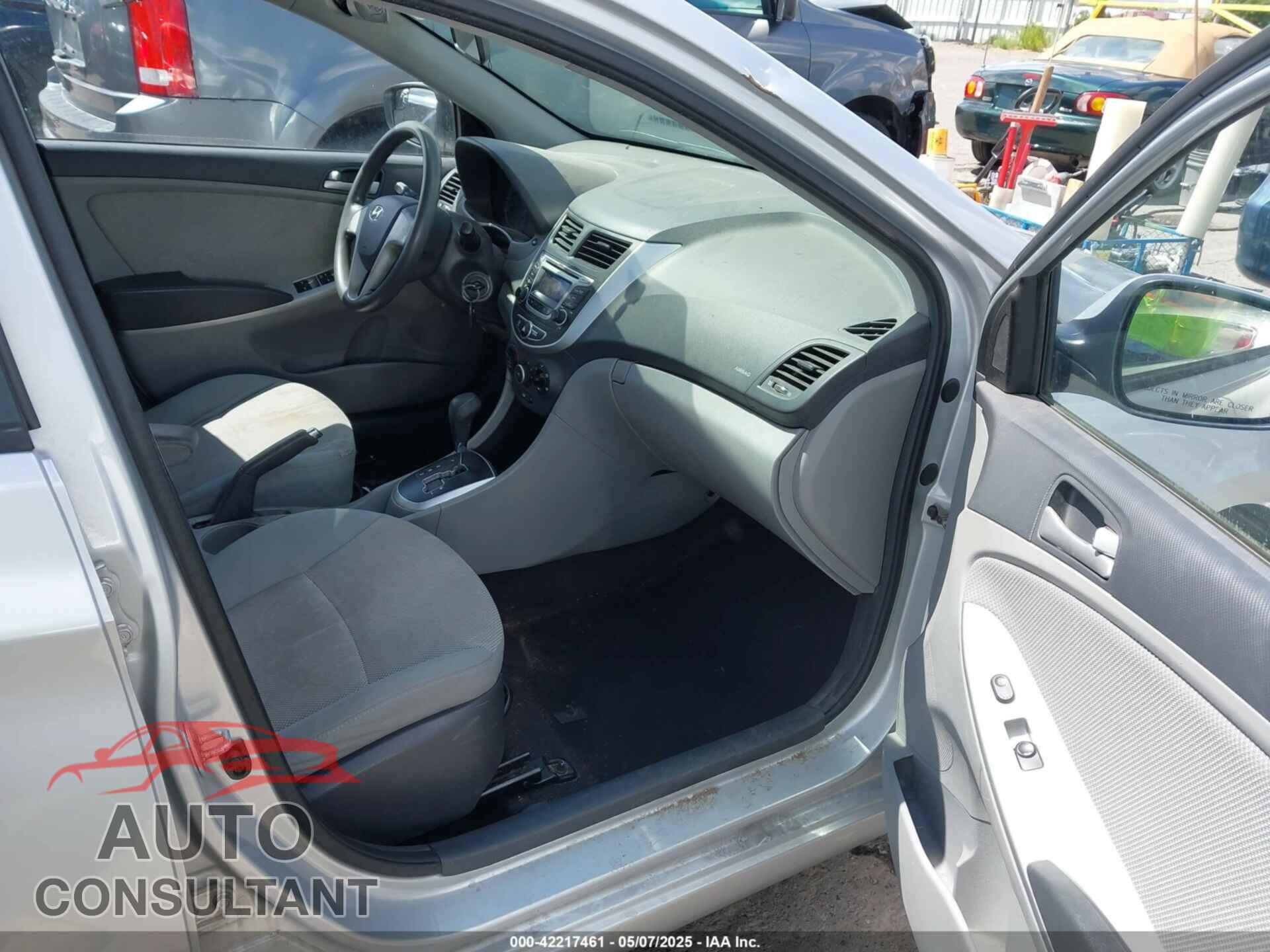 HYUNDAI ACCENT 2014 - KMHCT4AE4EU612445