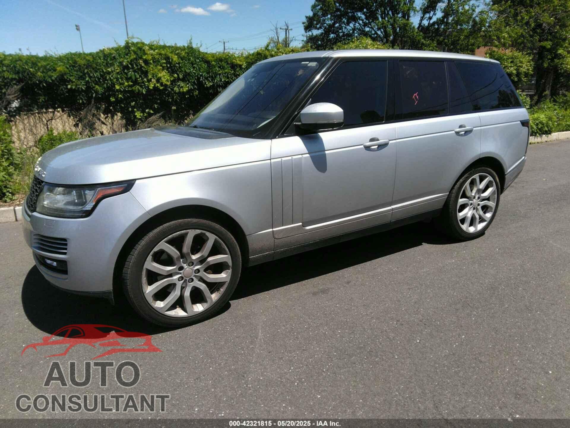 LAND ROVER RANGE ROVER 2014 - SALGS2WF3EA136133