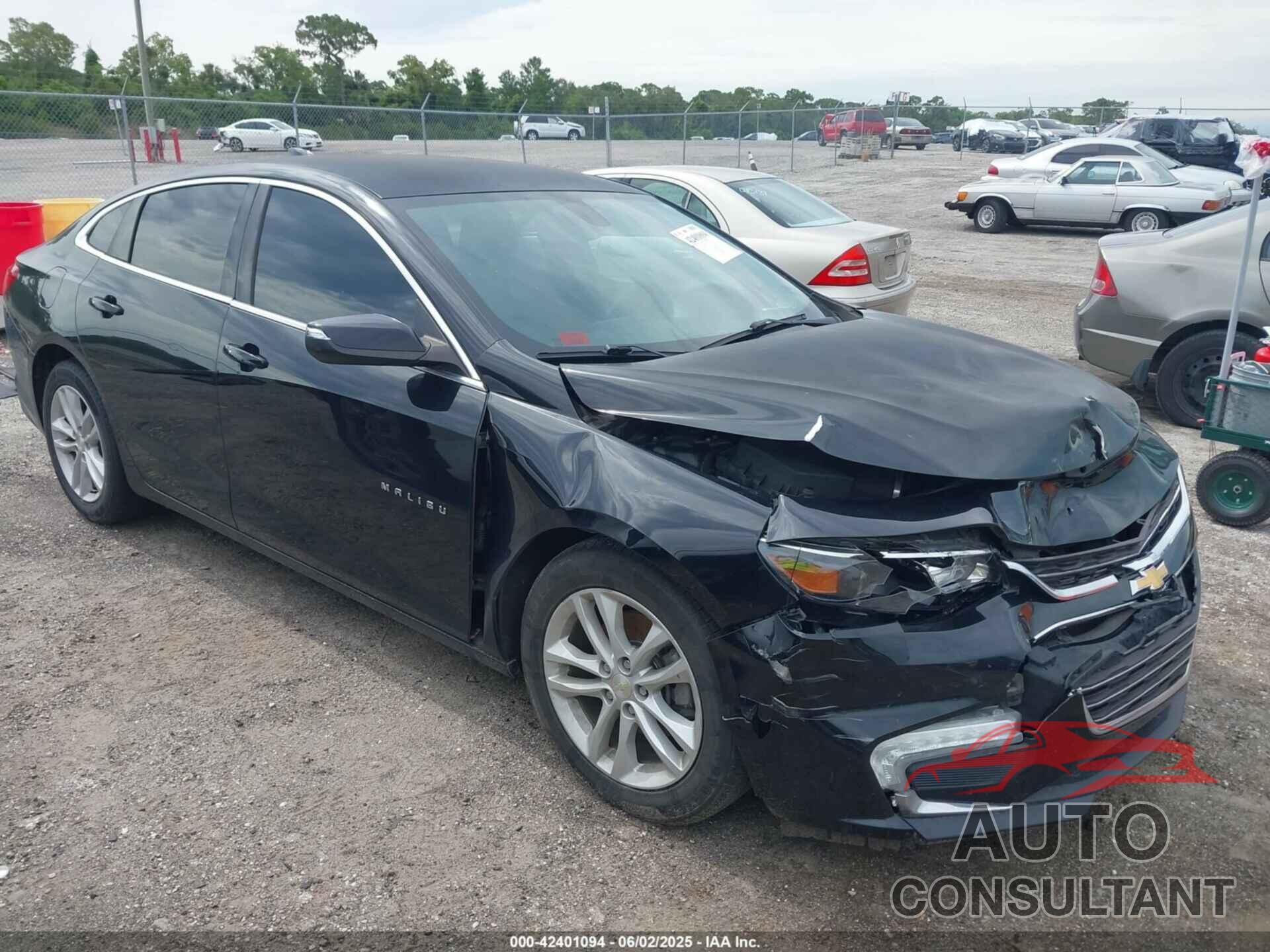 CHEVROLET MALIBU 2016 - 1G1ZE5ST0GF265496
