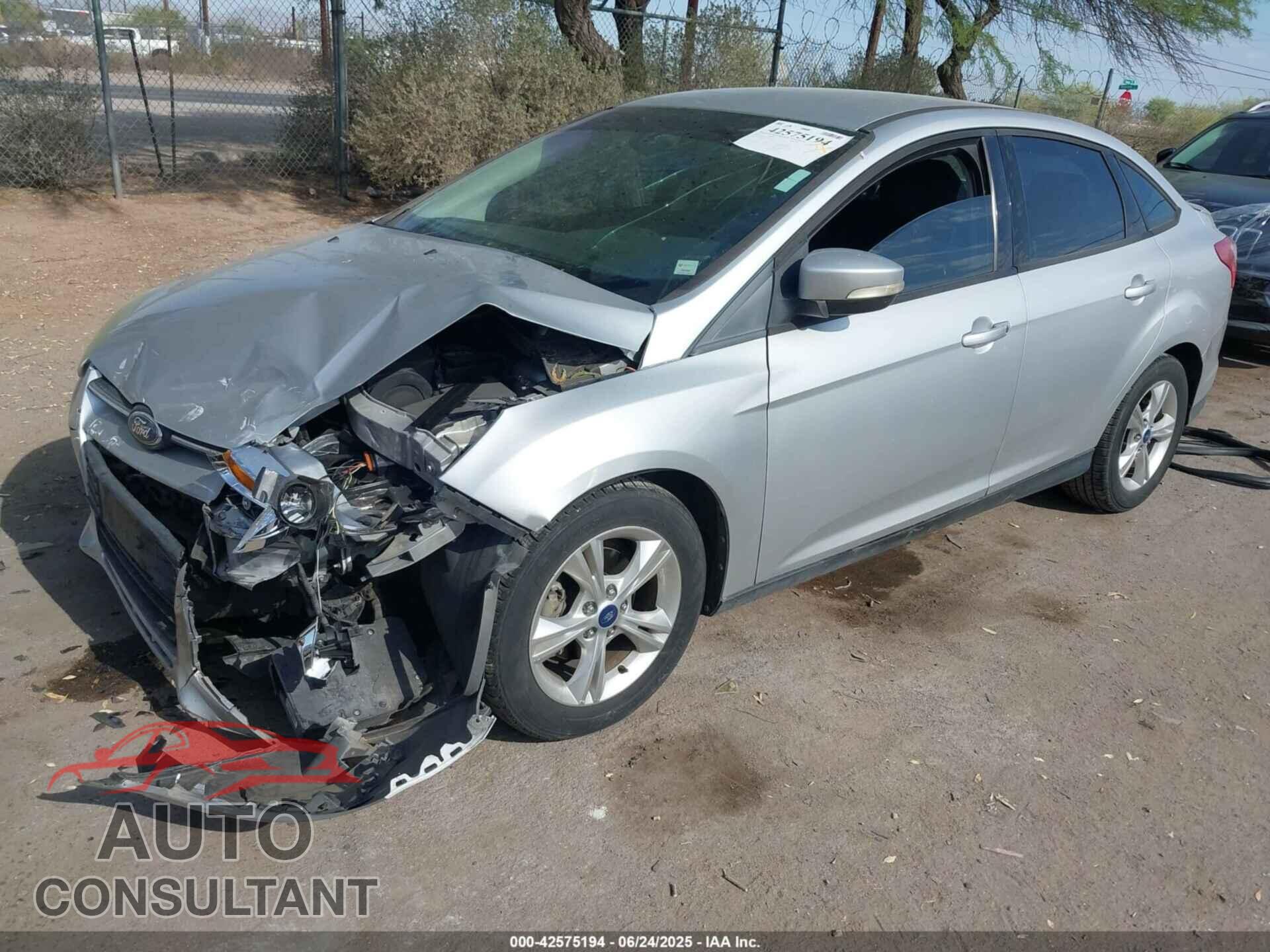 FORD FOCUS 2013 - 1FADP3F21DL184625