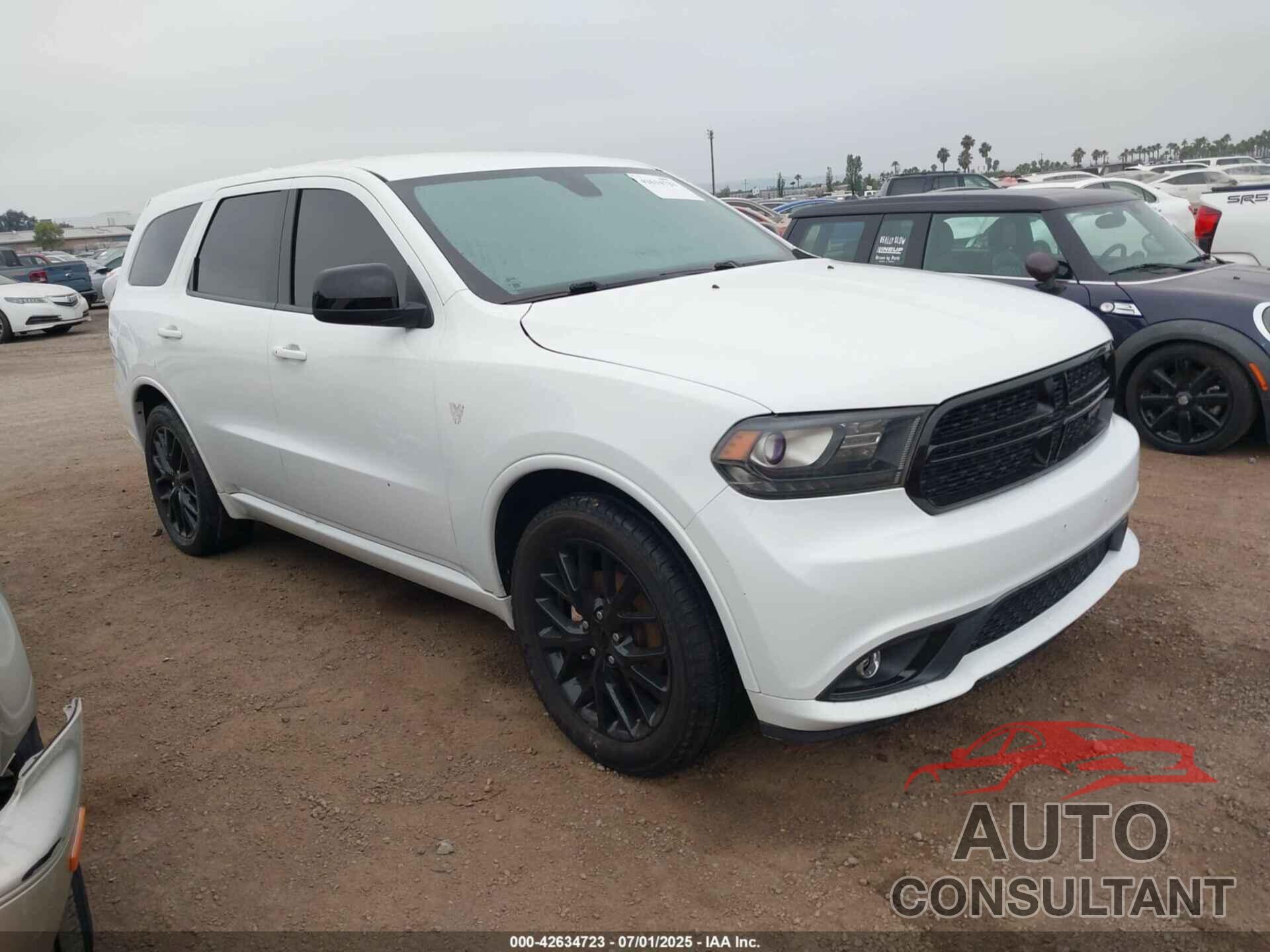 DODGE DURANGO 2016 - 1C4RDJAG6GC503263